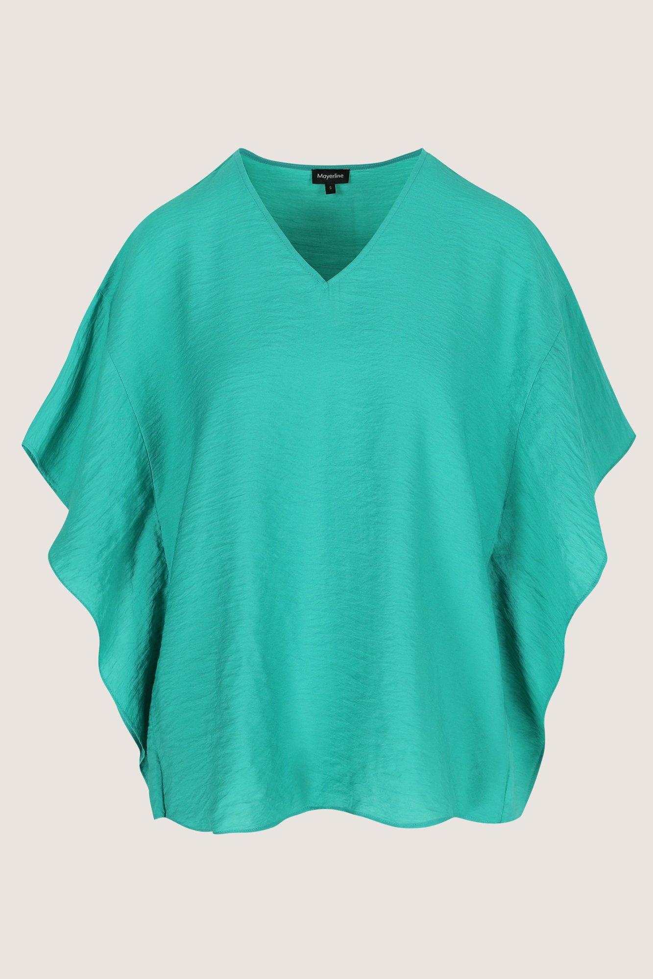 Hemden - Oversized blouse met vlindermouw