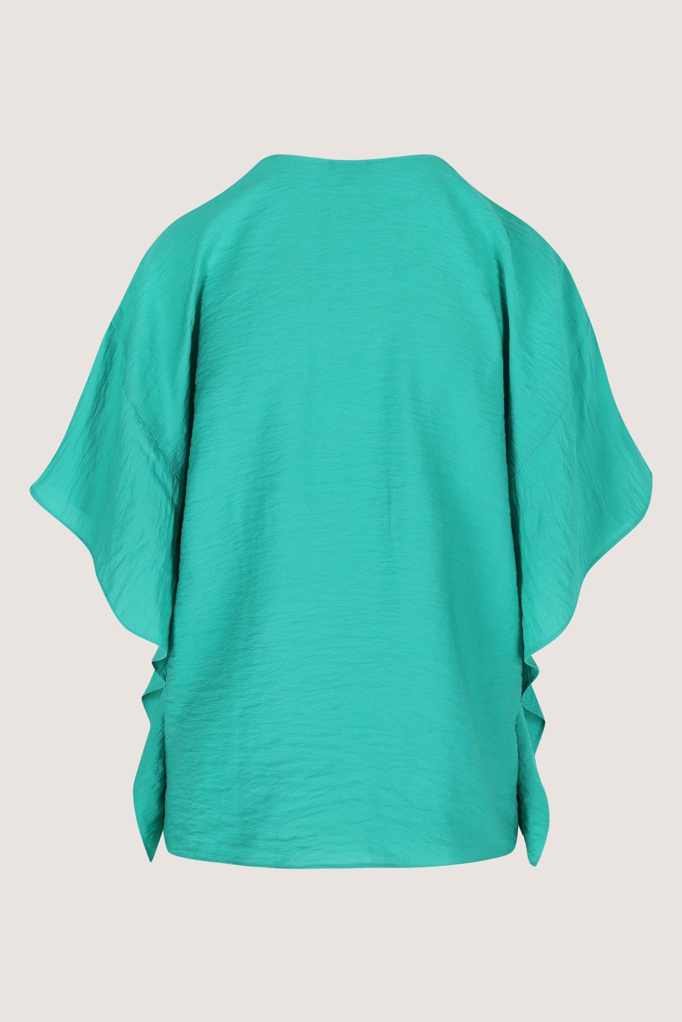 Hemden - Oversized blouse met vlindermouw