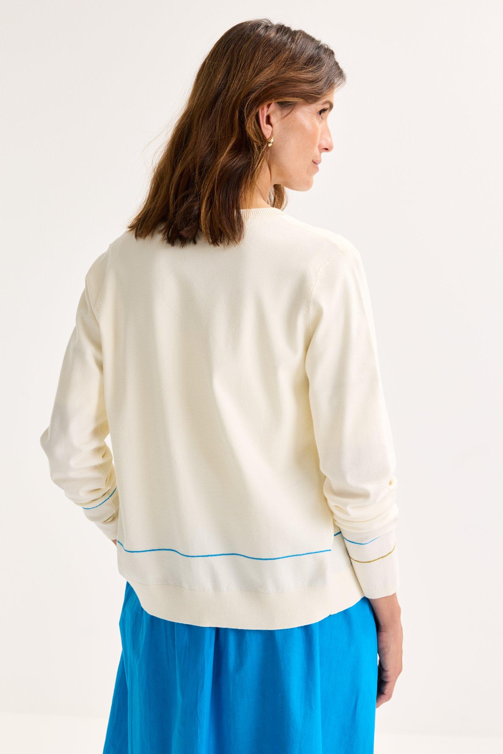 Cardigan - Cardigan met lijnenpatroon