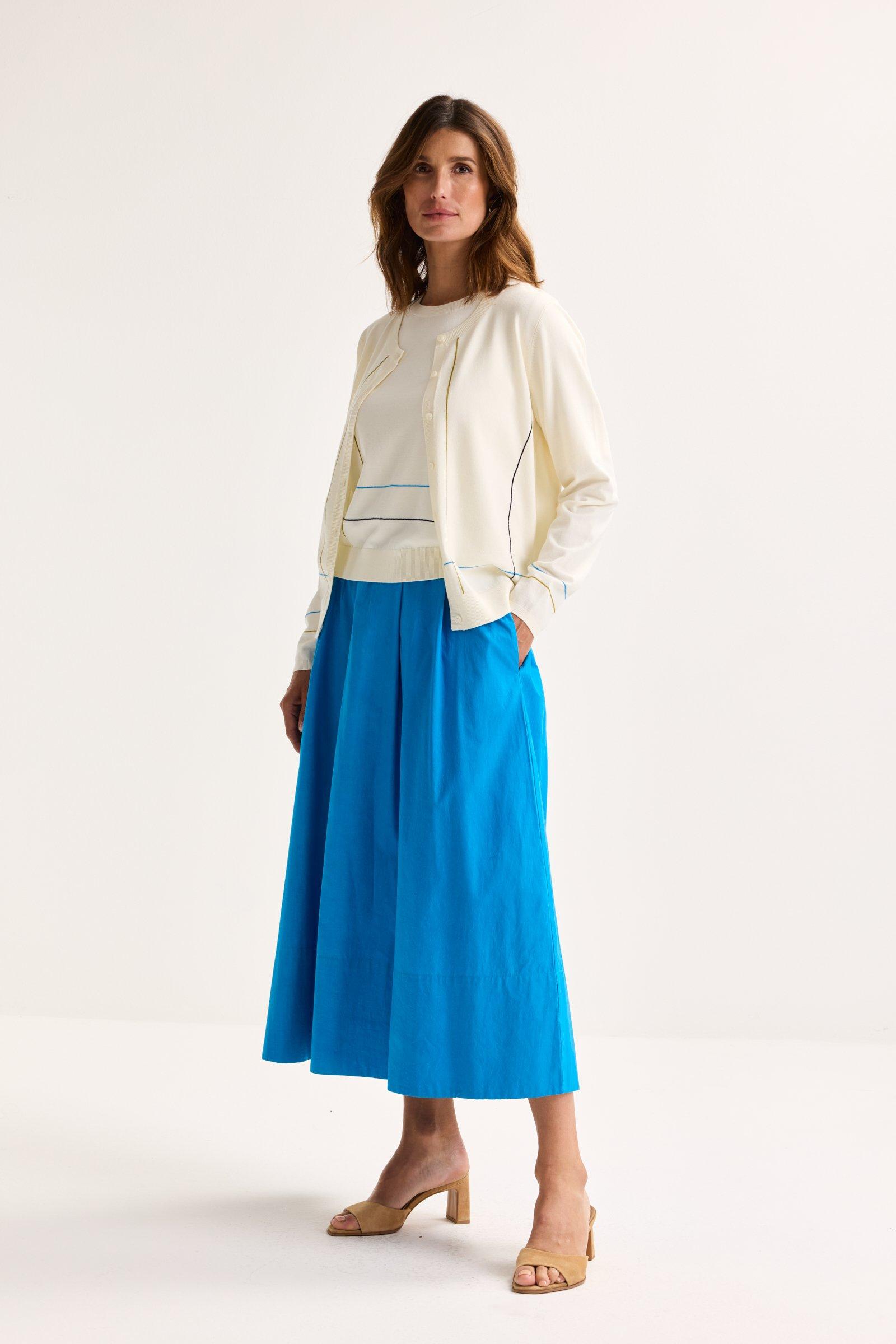 Cardigan - Cardigan met lijnenpatroon