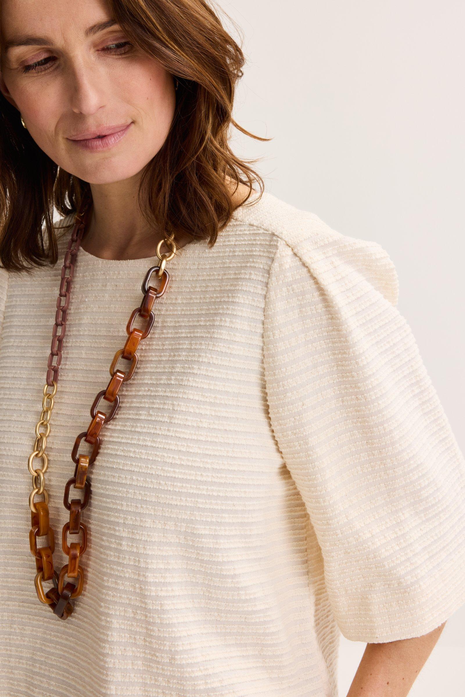 Chemises - Blouse boxy look tweed