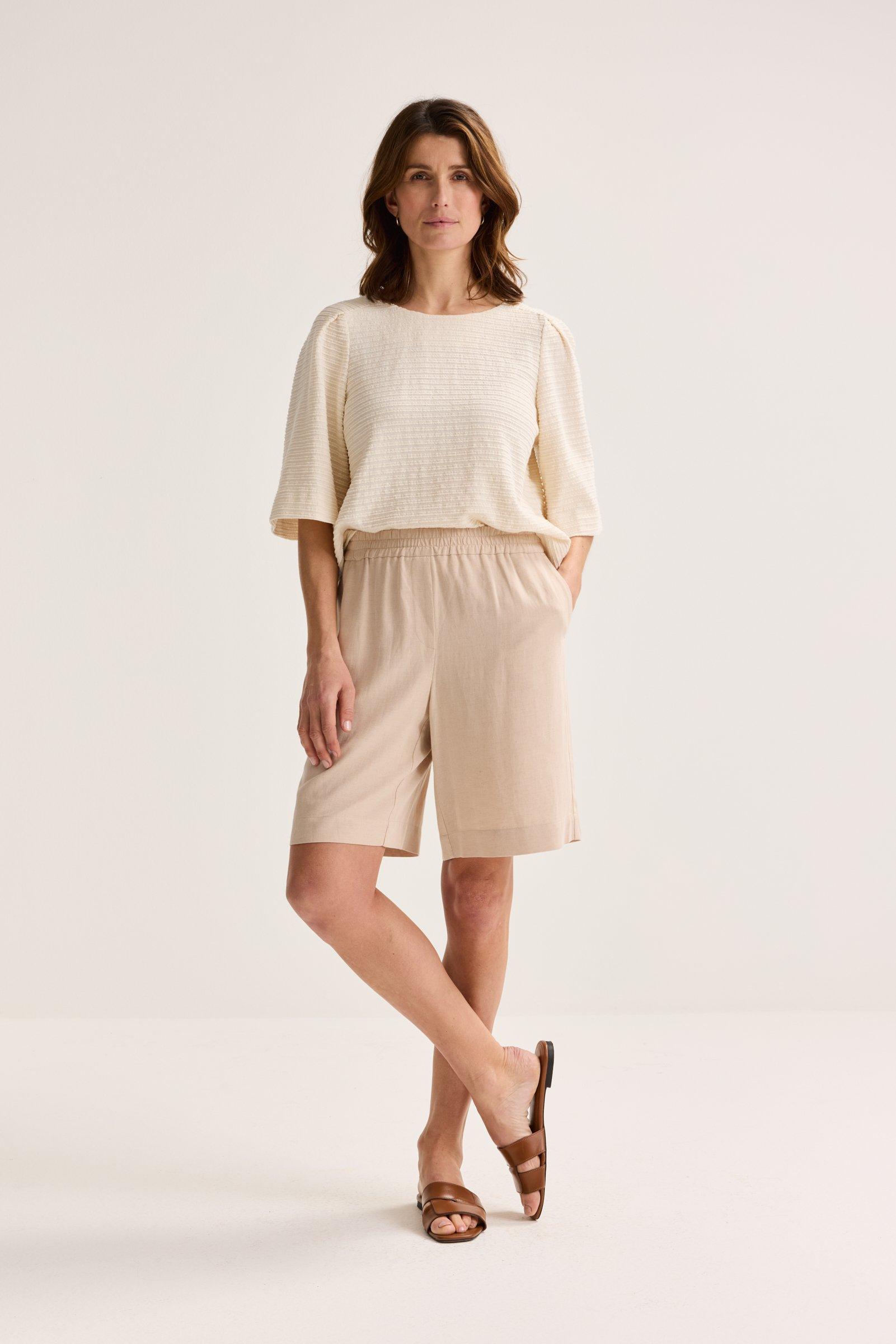 Chemises - Blouse boxy look tweed