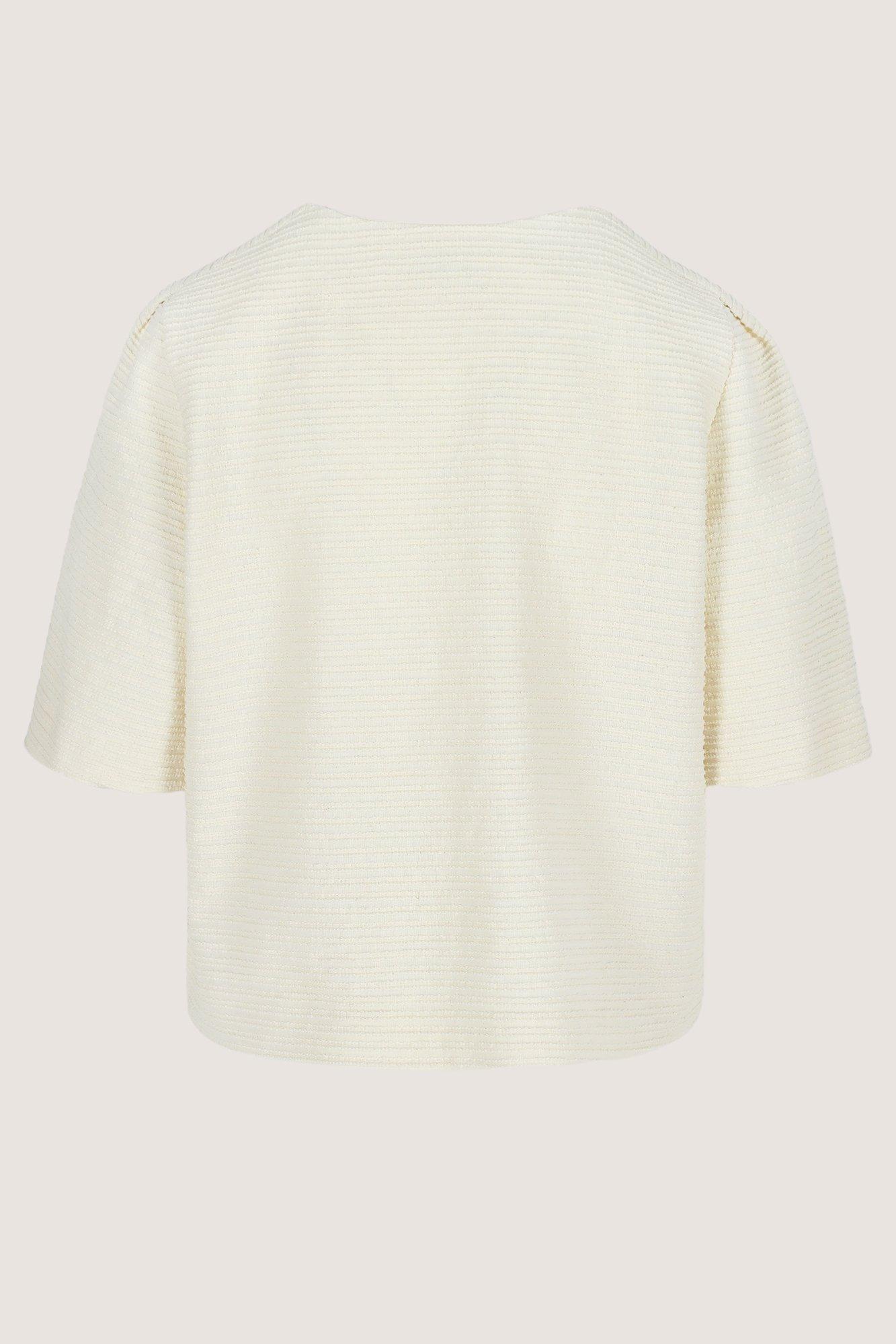 Chemises - Blouse boxy look tweed