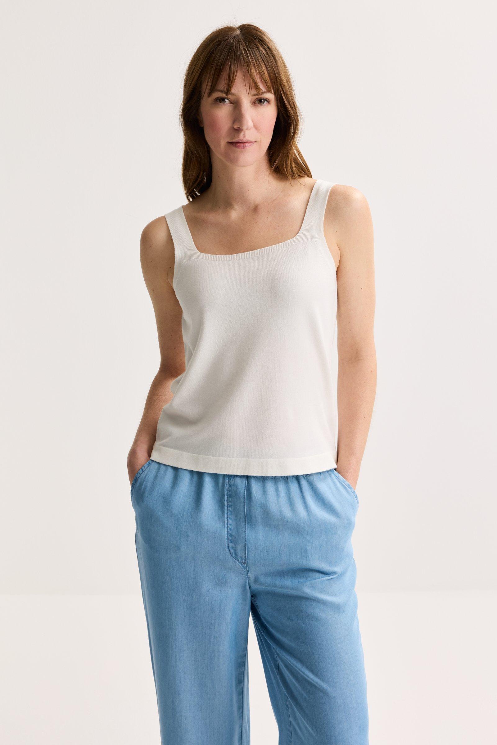 Top fin en maille - null - may