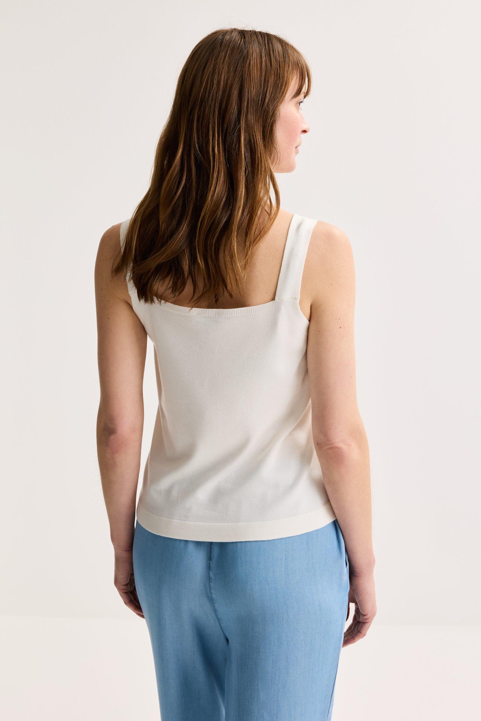 Sweatvest - Top fin en maille
