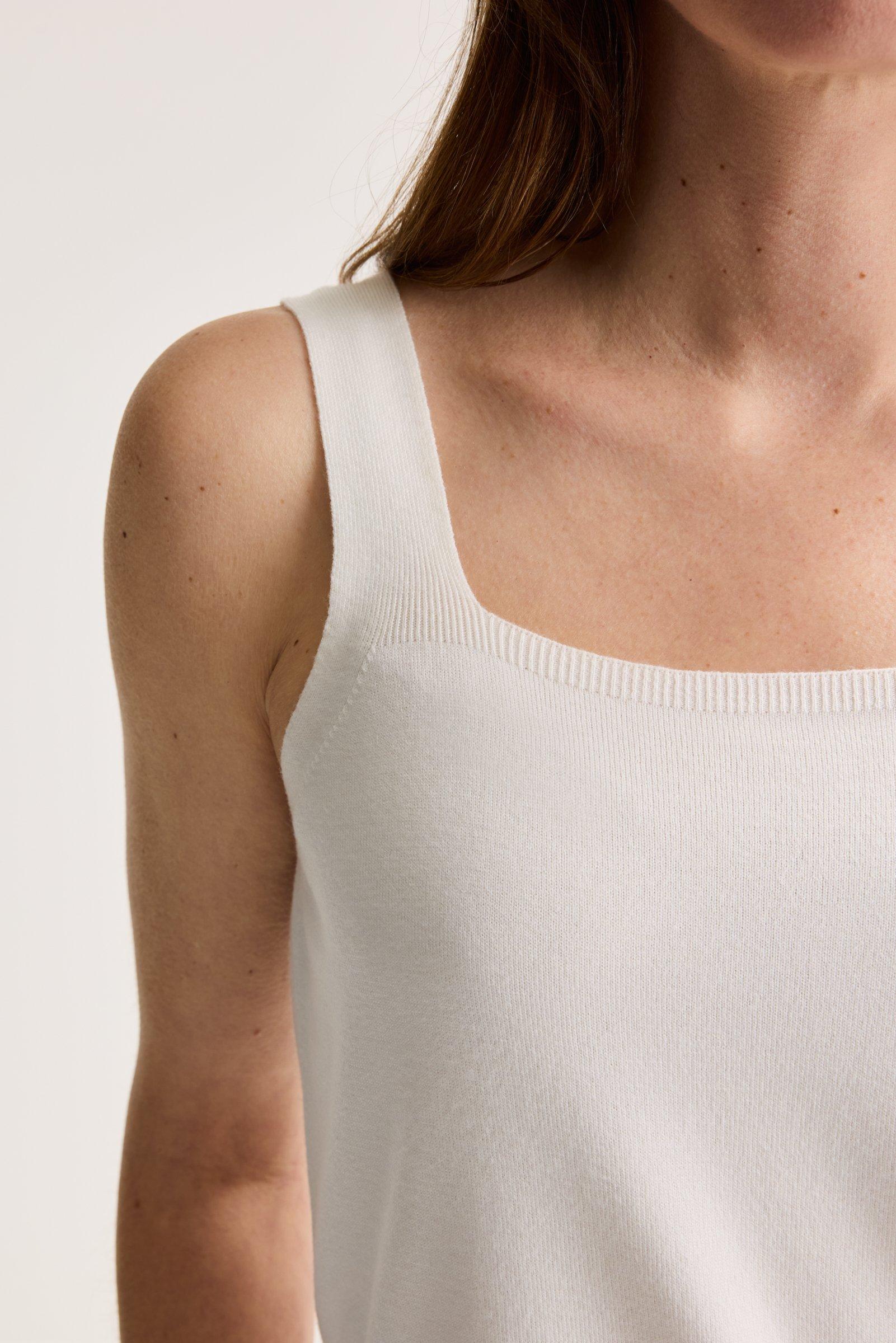 Sweatvest - Top fin en maille