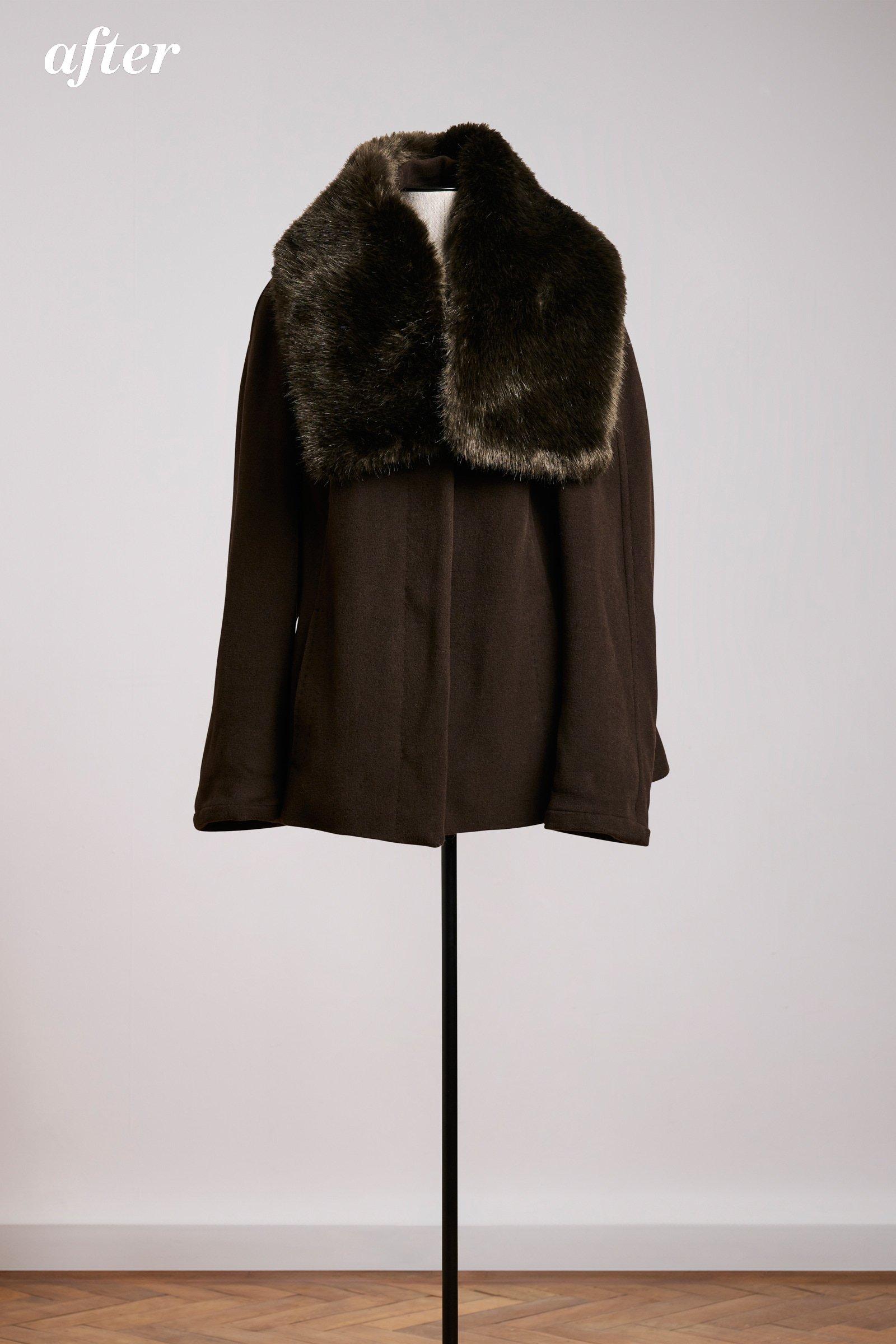 Veste upcyclée en angora et cachemire - null - may