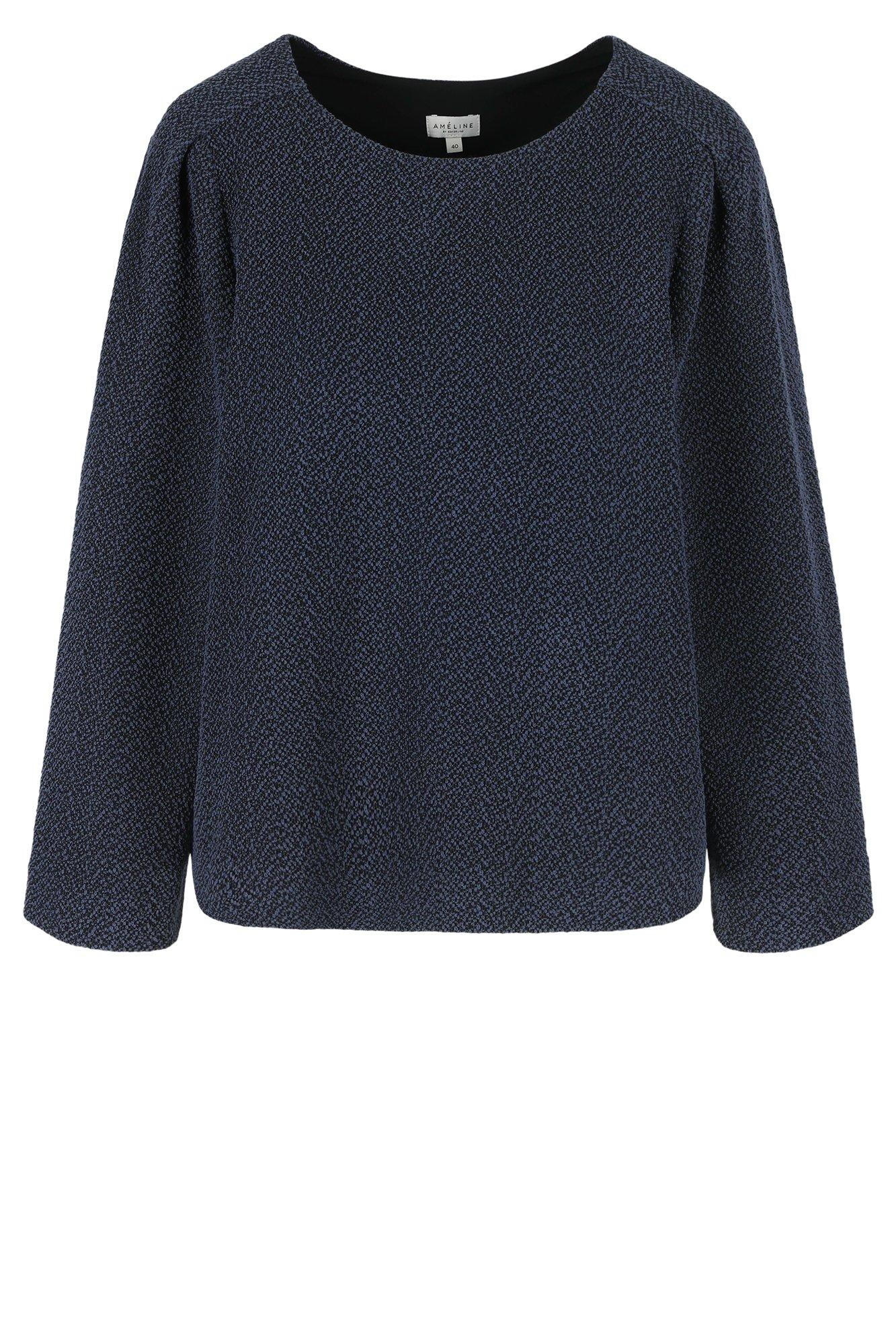 Blouse ample en jersey jacquard - null - ame