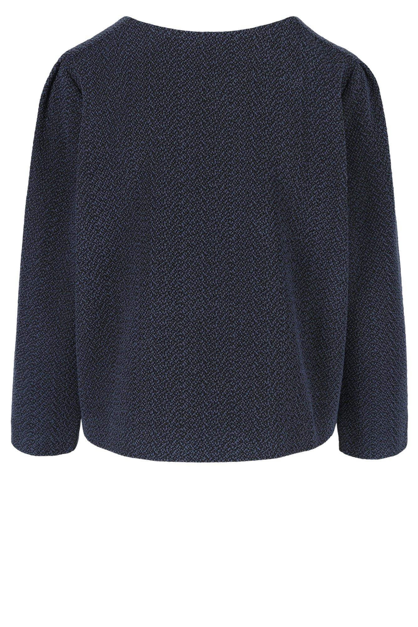 Chemises - Blouse ample en jersey jacquard