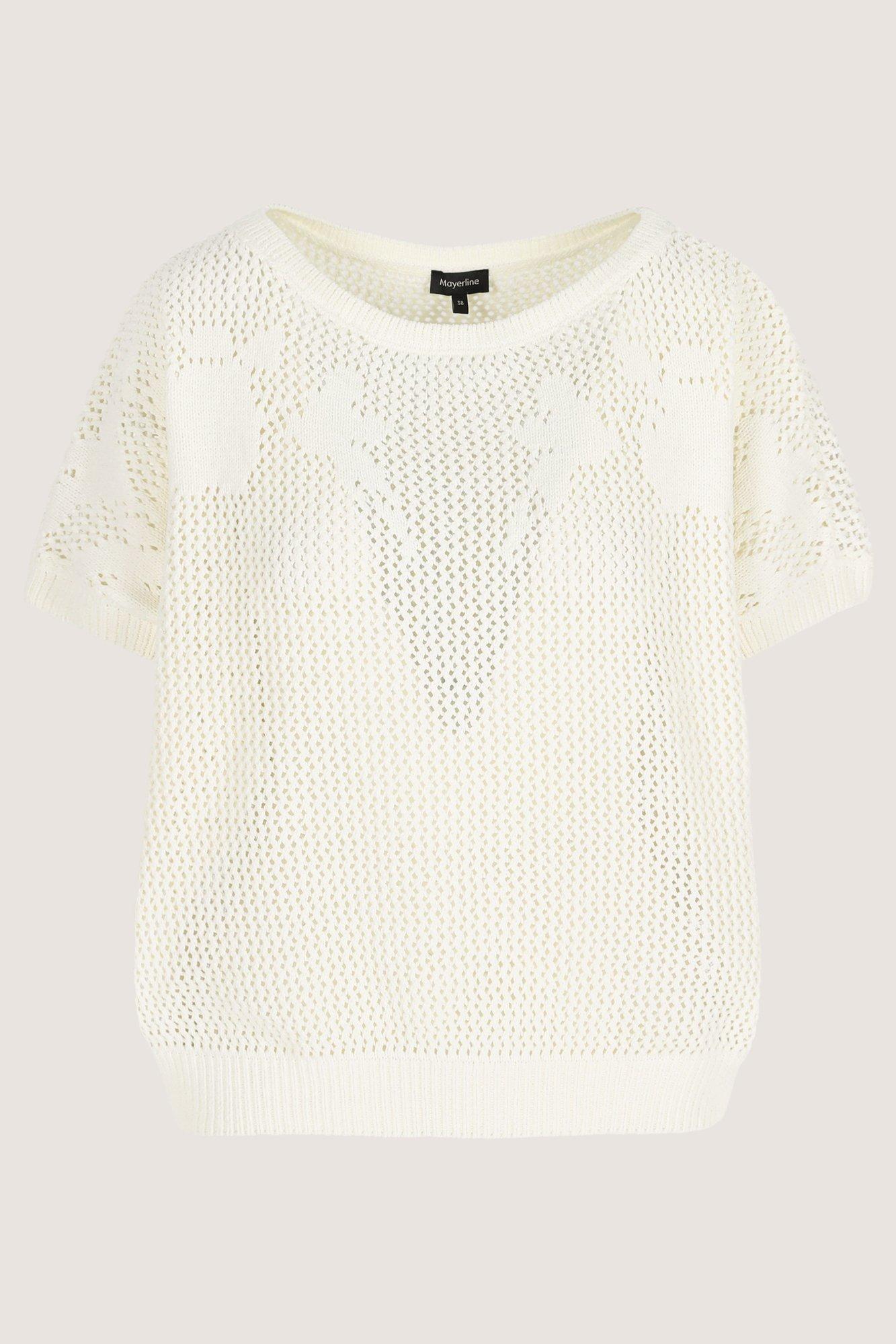 Pulls - Pull ajouré manches tombantes