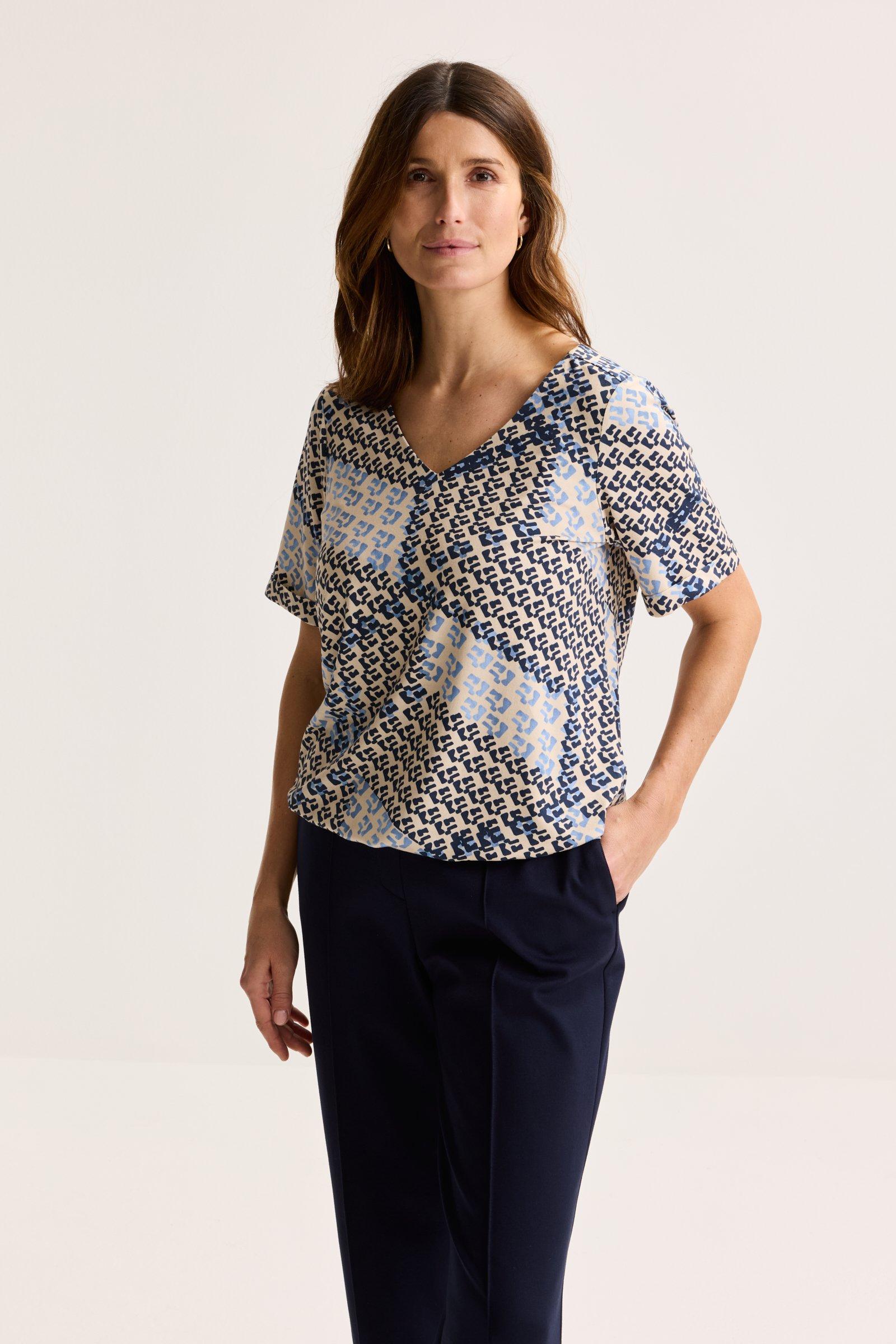 Blouse en jersey sur élastique - null - may
