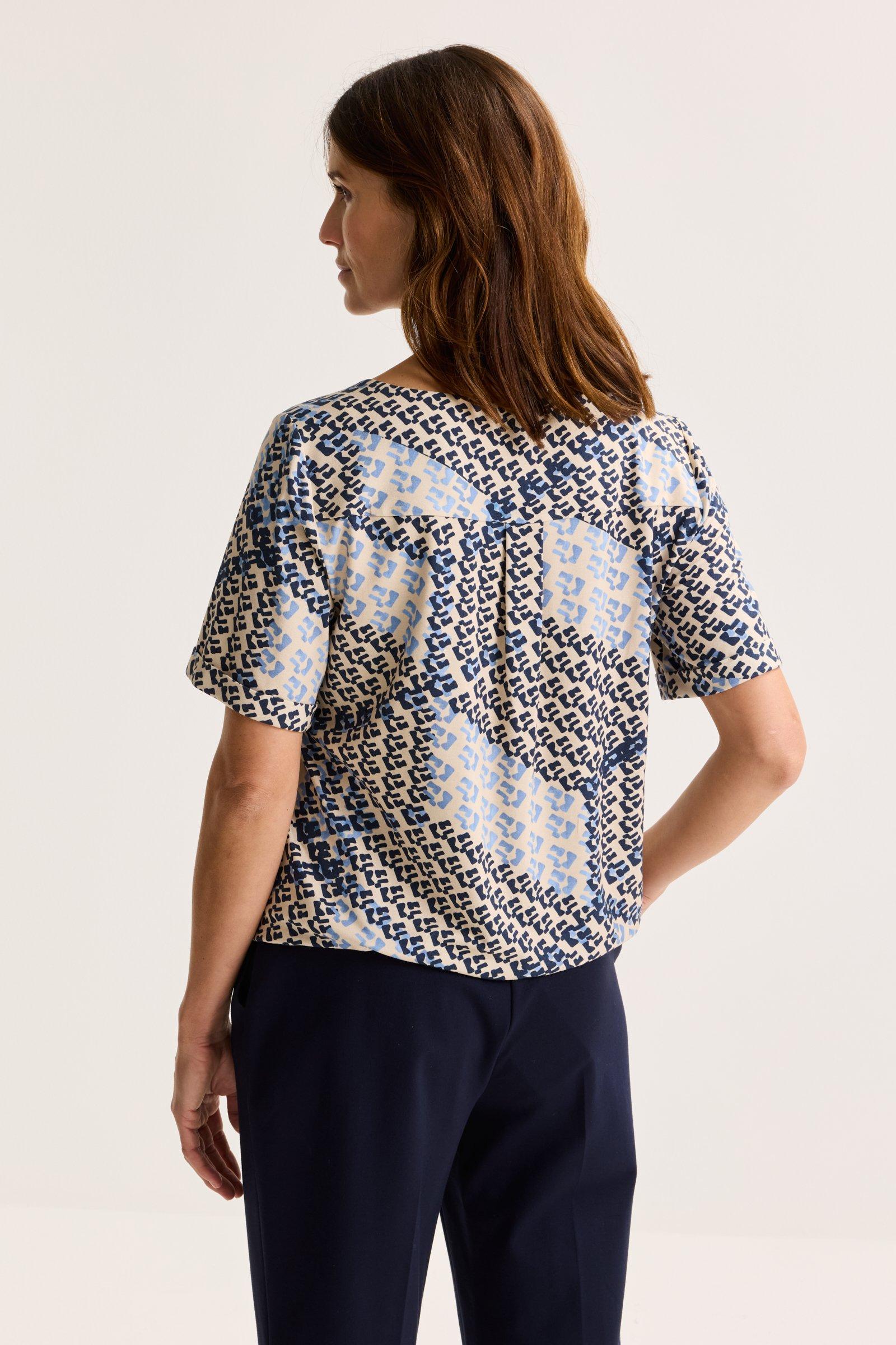 Chemises - Blouse en jersey sur élastique