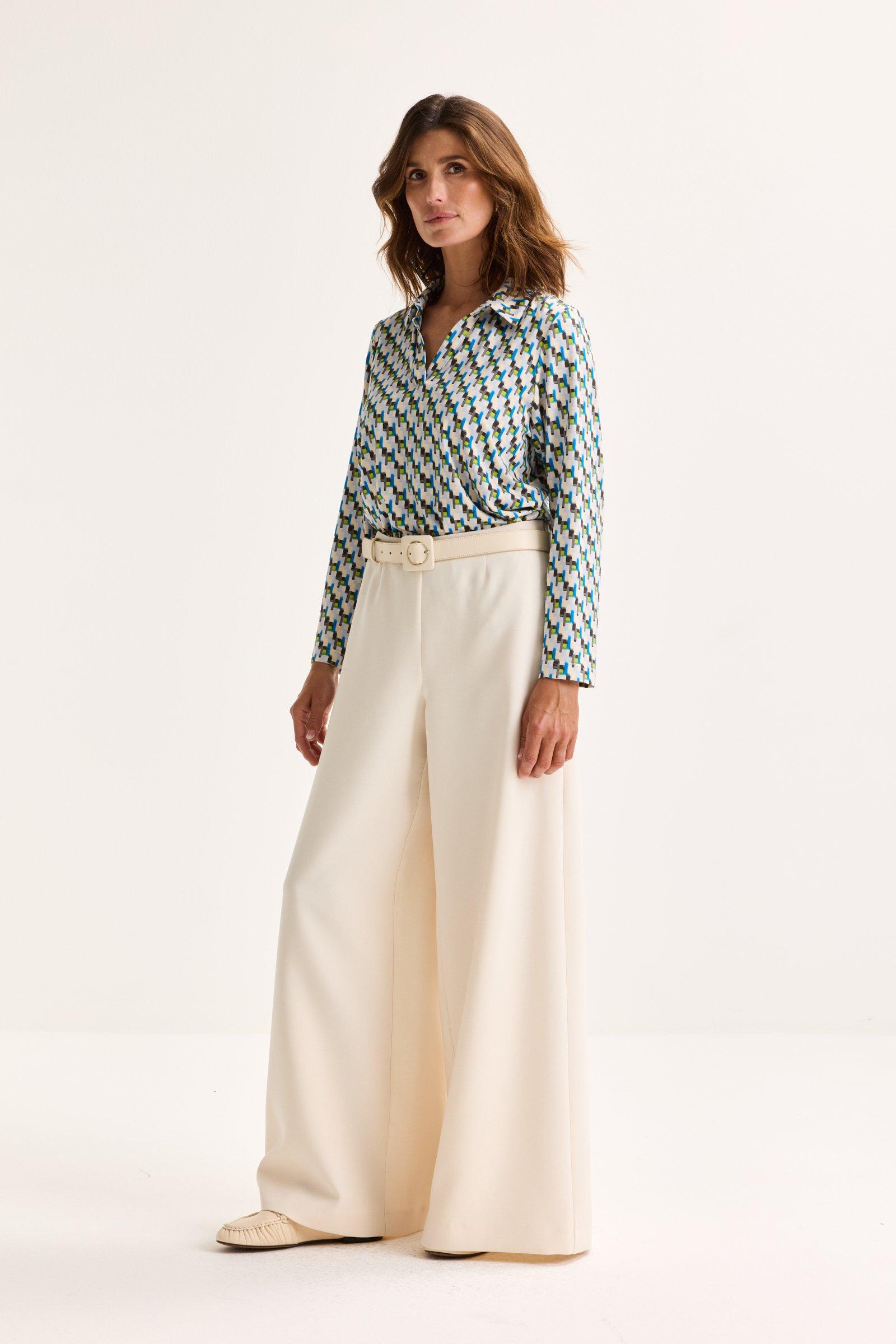 Hemden - Jersey polo met grafische print