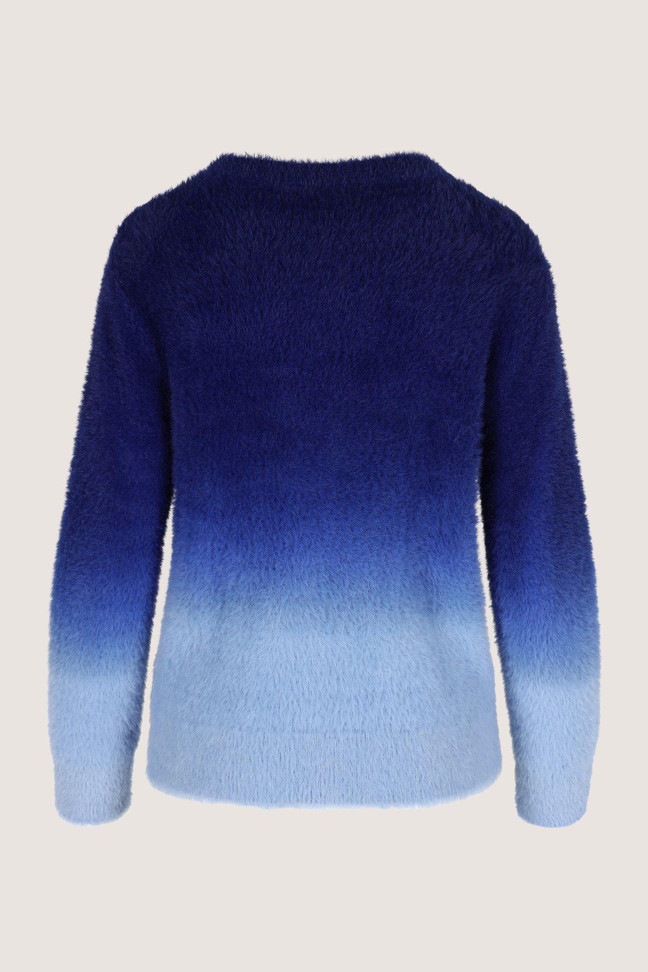 Pulls - Pull dip-dye poilu à encolure ronde