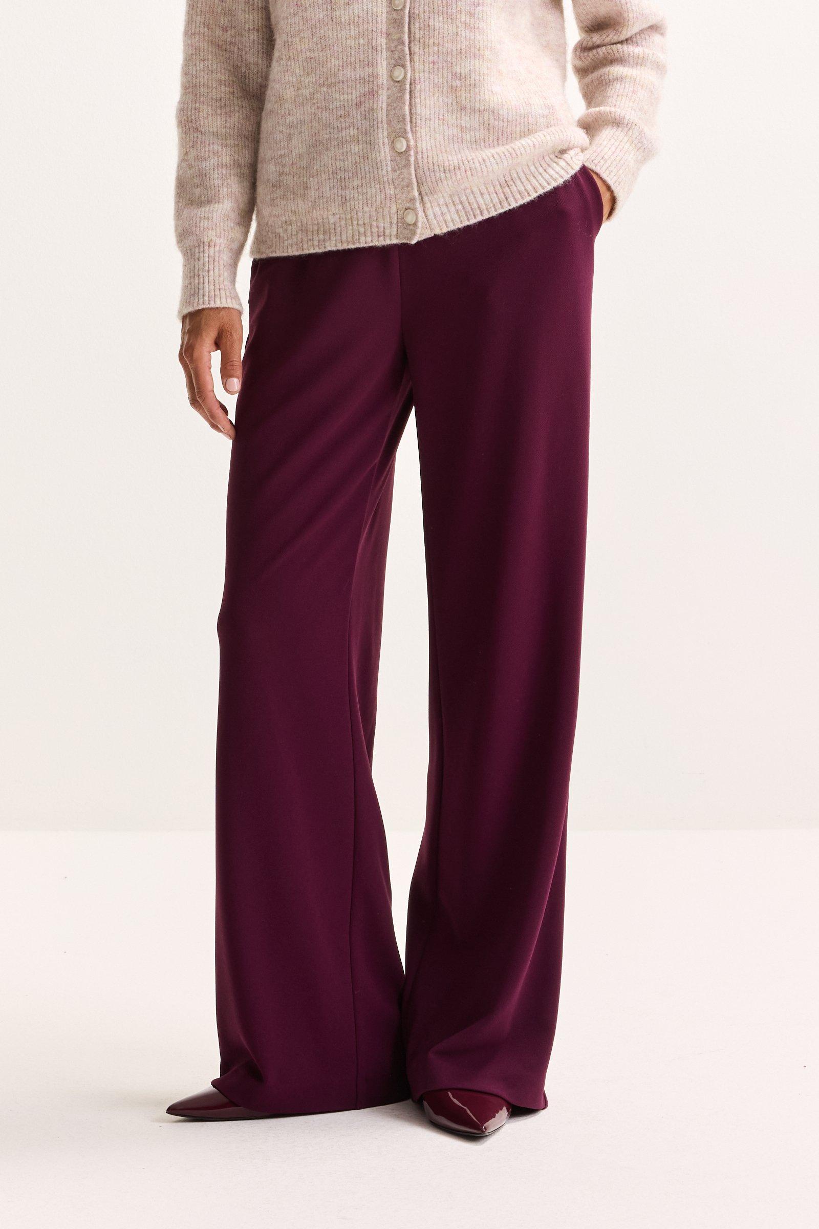 Pantalons - Pantalon large sur élastique en scuba
