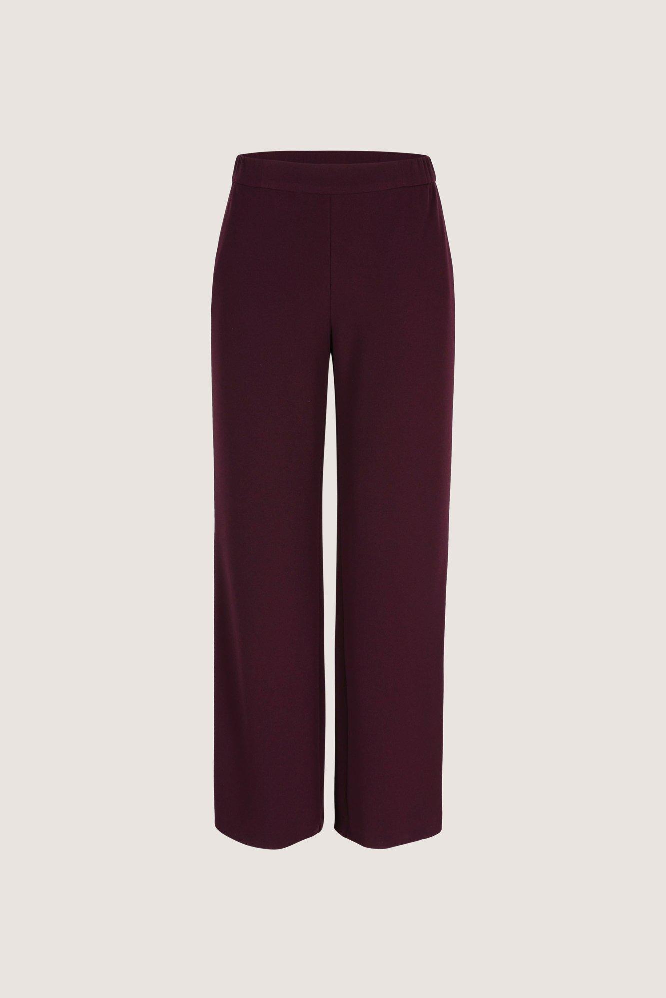 Pantalons - Pantalon large sur élastique en scuba