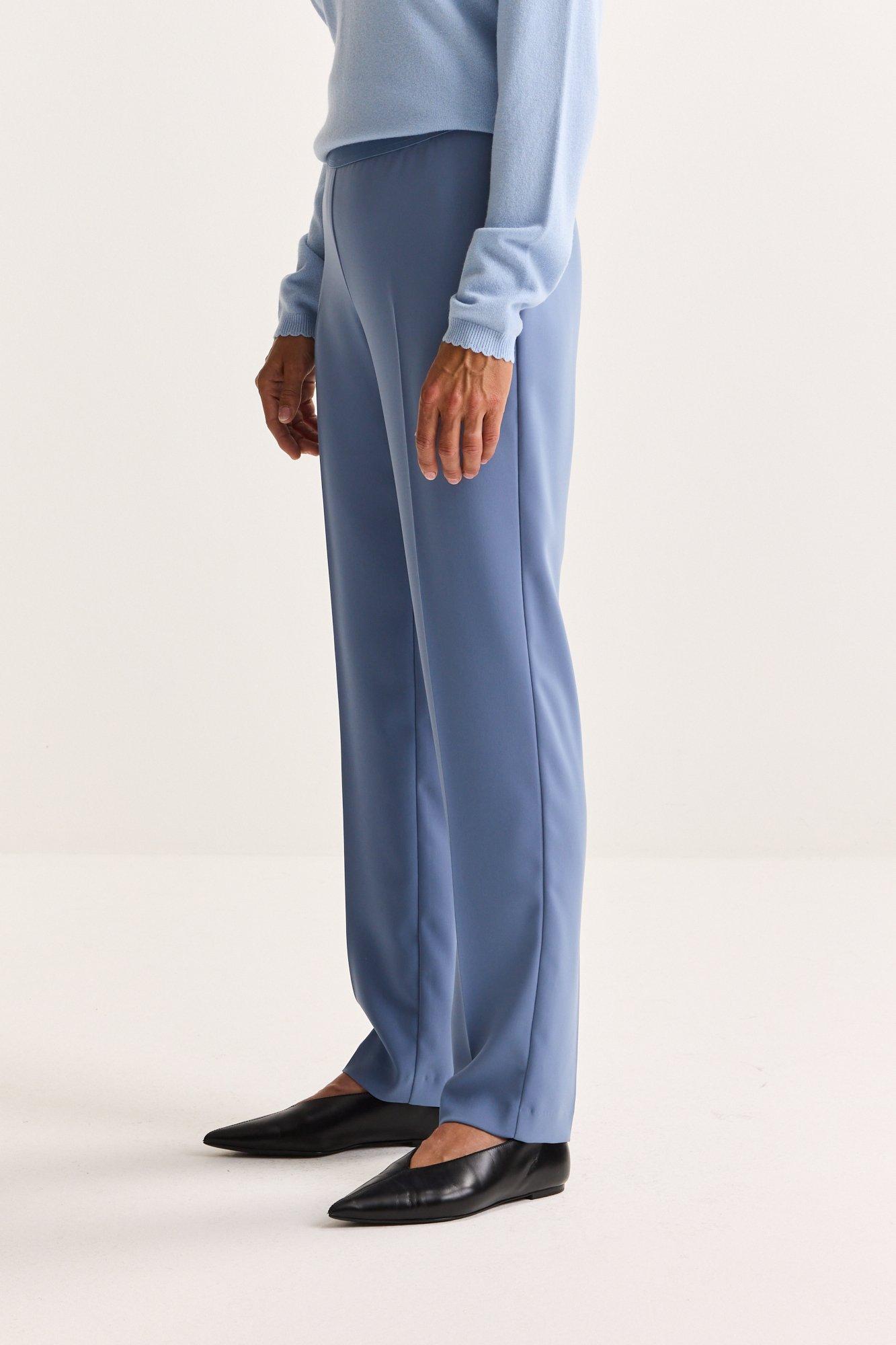 Broeken - Easy care broek op elastek