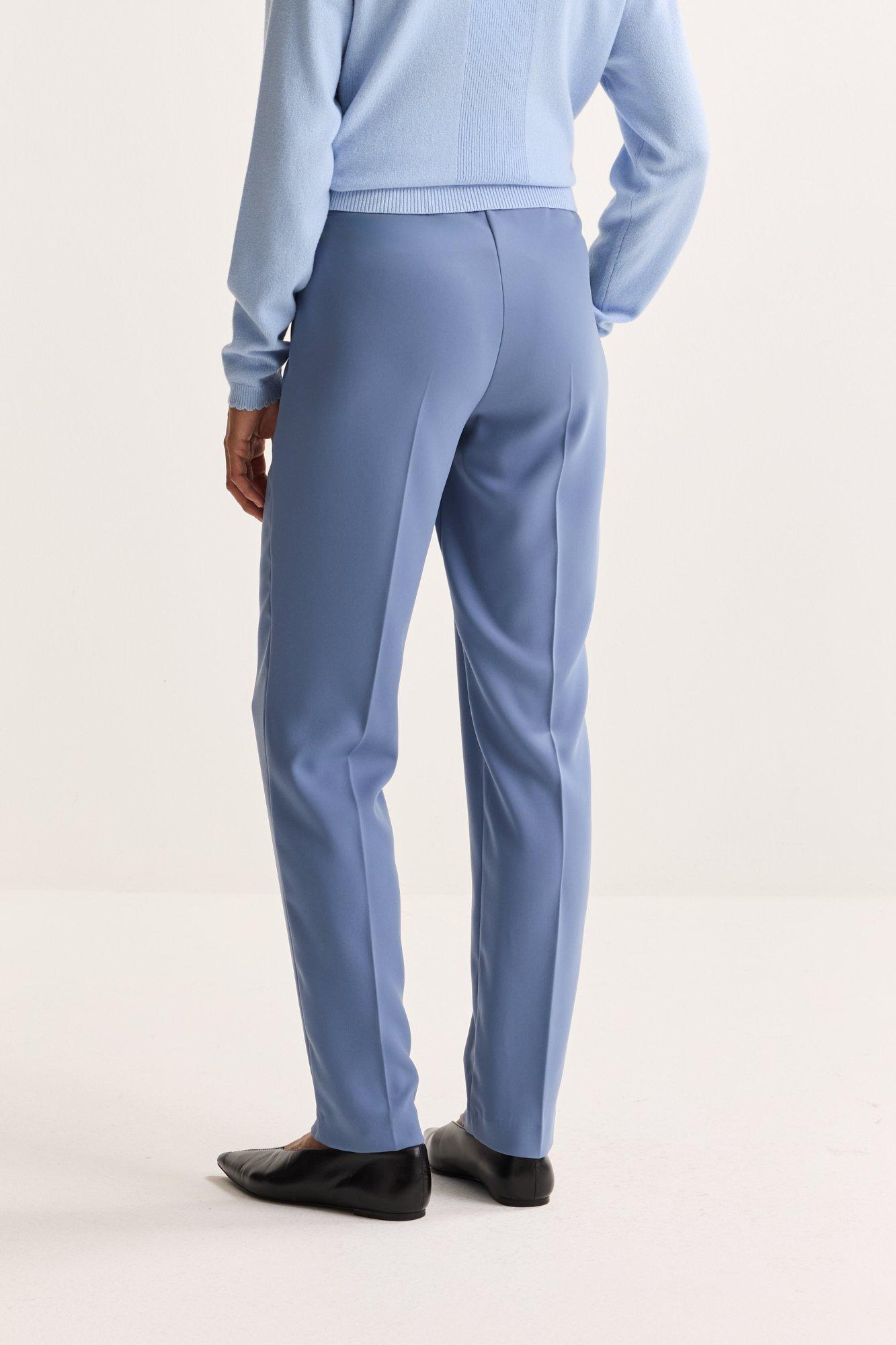 Broeken - Easy care broek op elastek