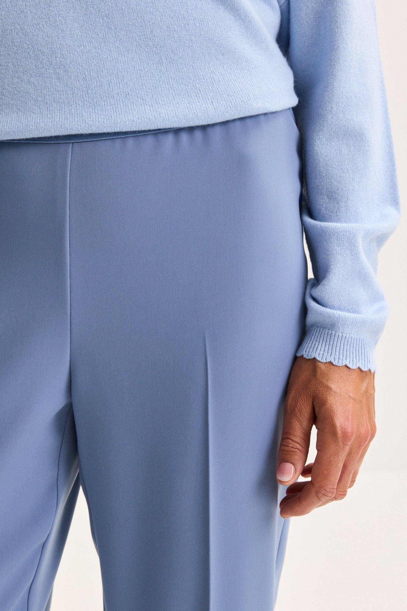 Broeken - Easy care broek op elastek