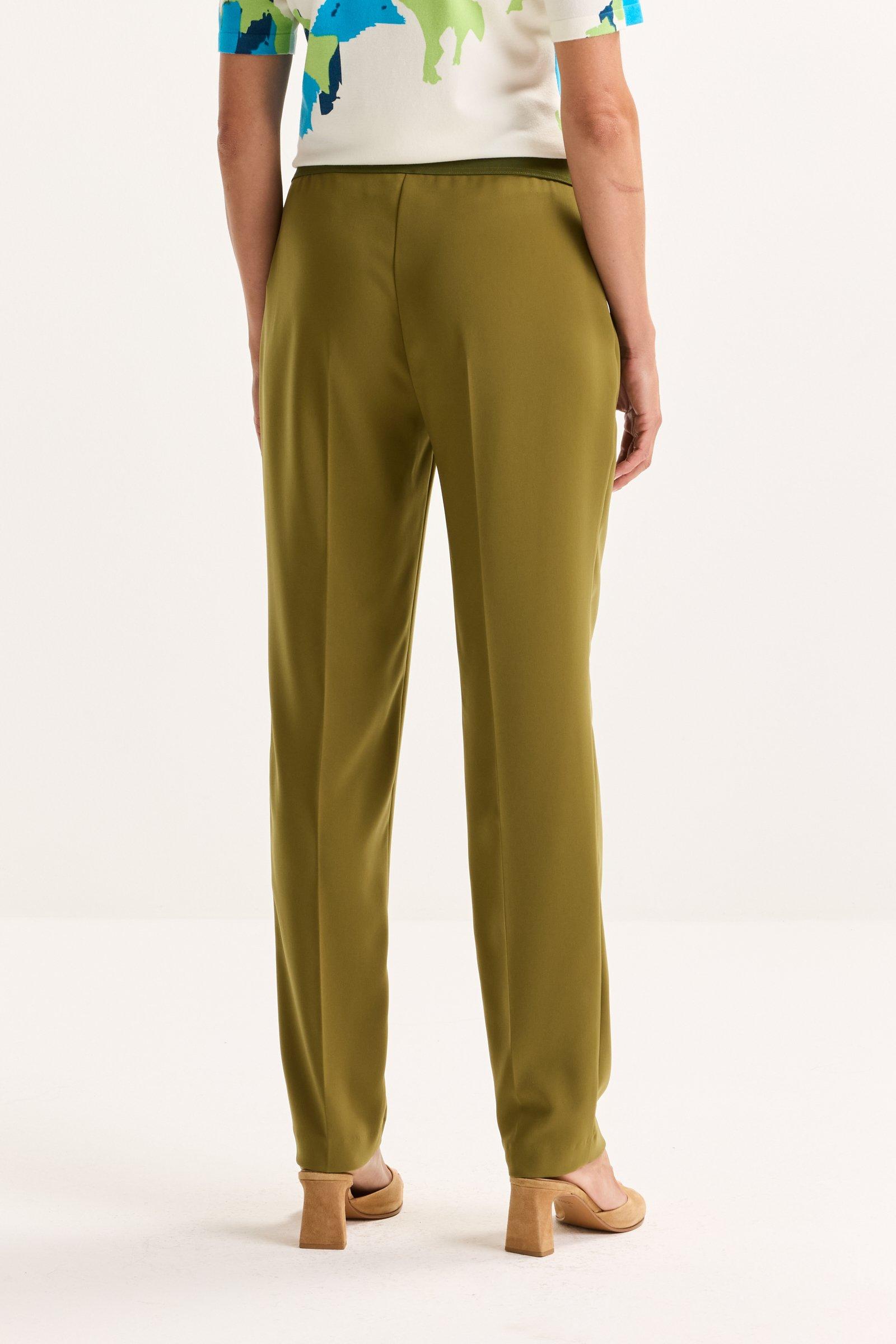 Broeken - Easy care broek op elastek