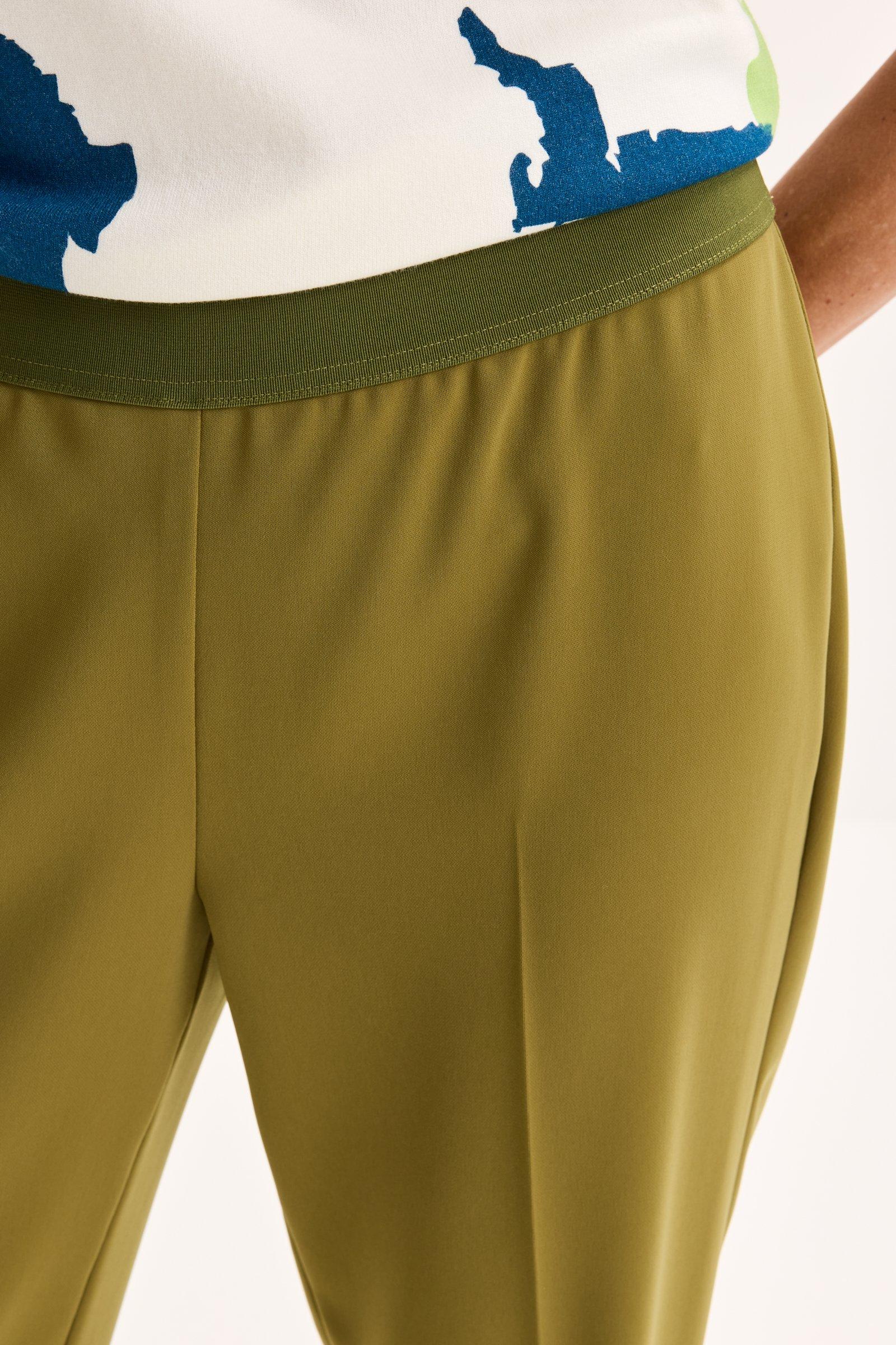 Broeken - Easy care broek op elastek