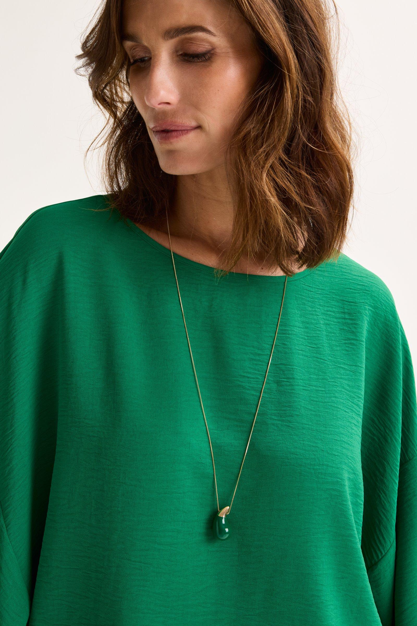 Chemises - Blouse chauve-souris sur élastique