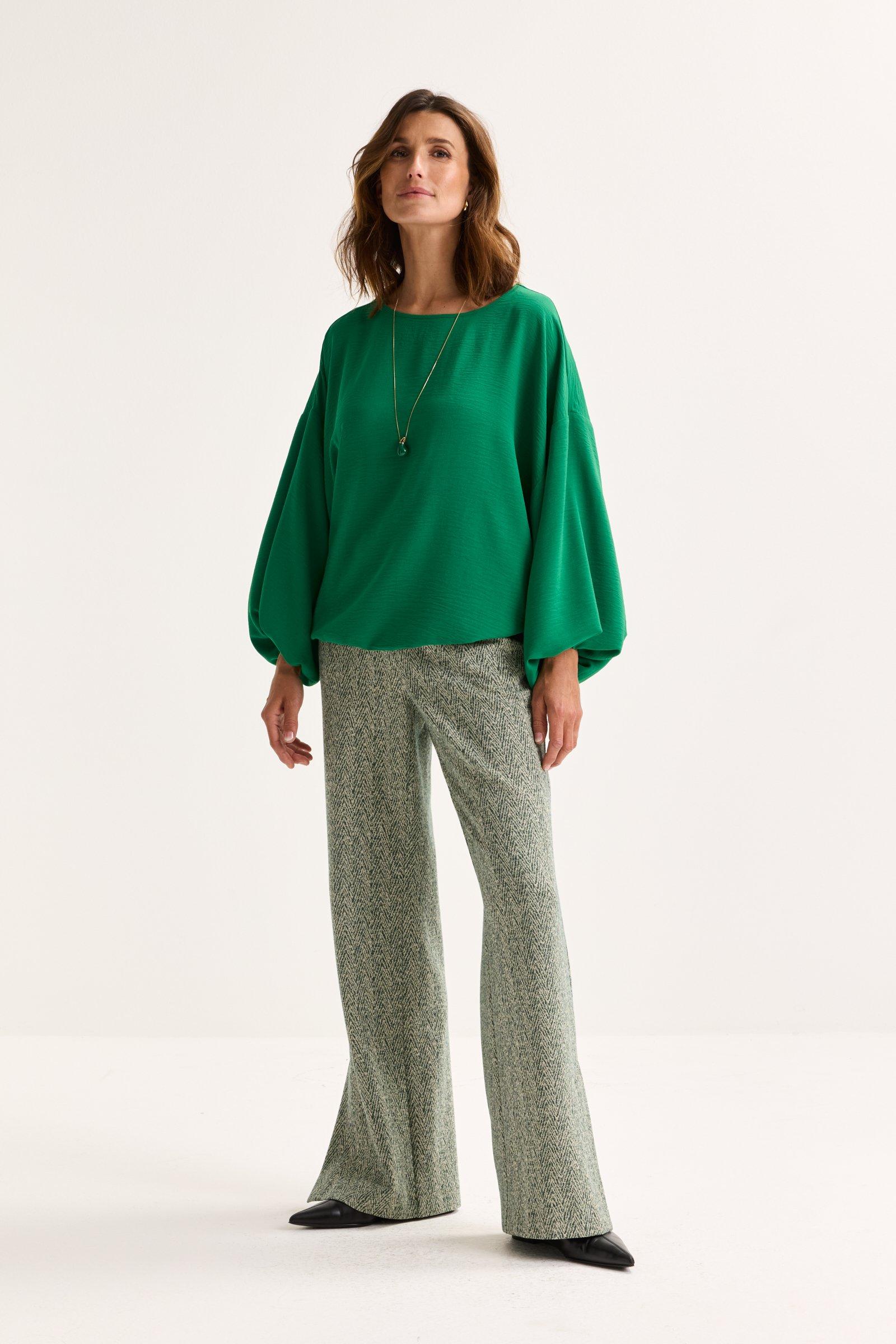 Chemises - Blouse chauve-souris sur élastique