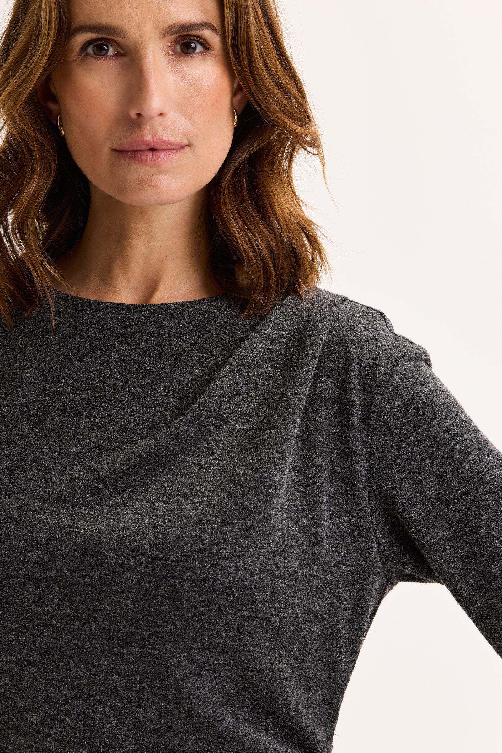 Robes - Robe drapée en jersey chaud