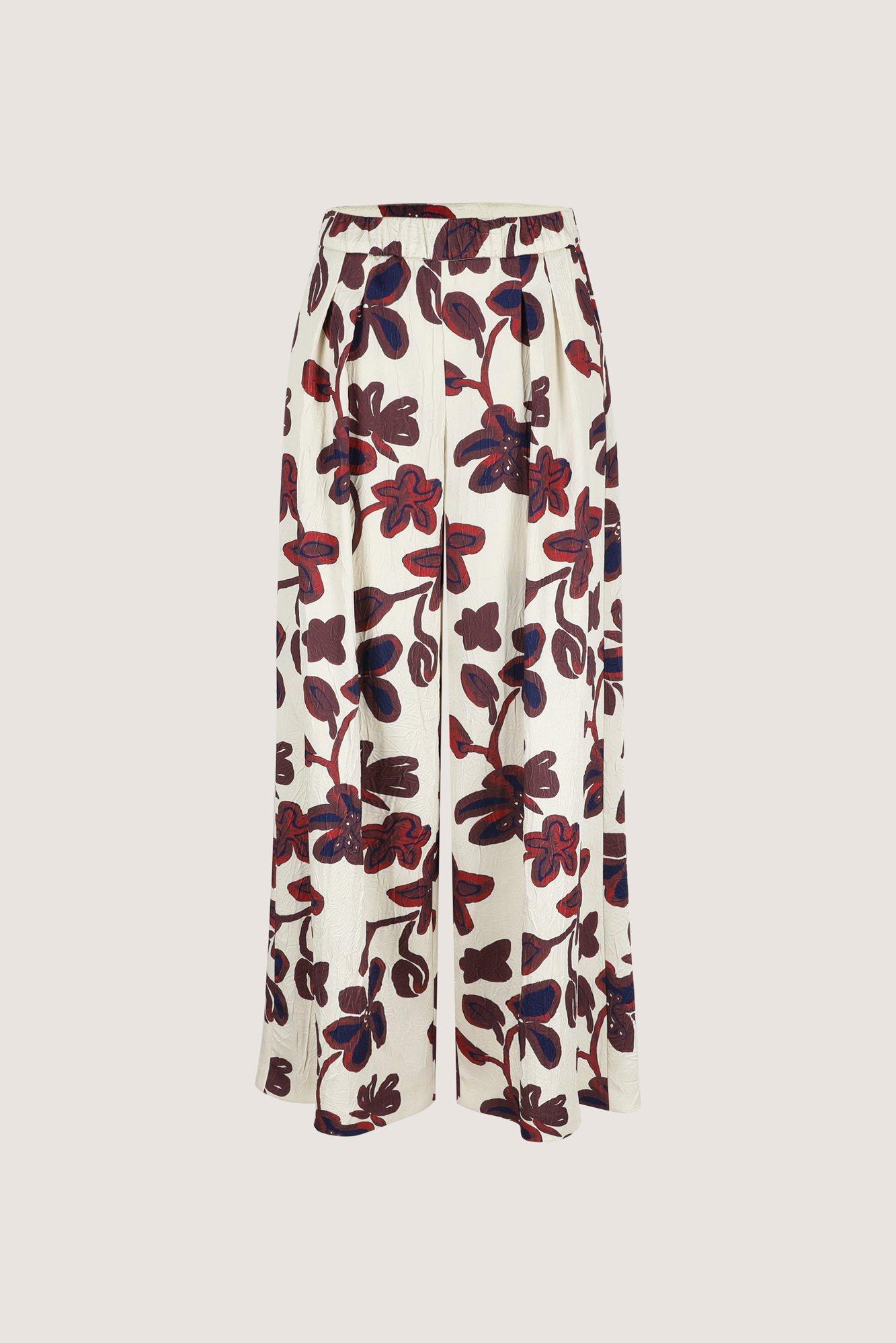 Pantalons - Pantalon palazzo à pinces 