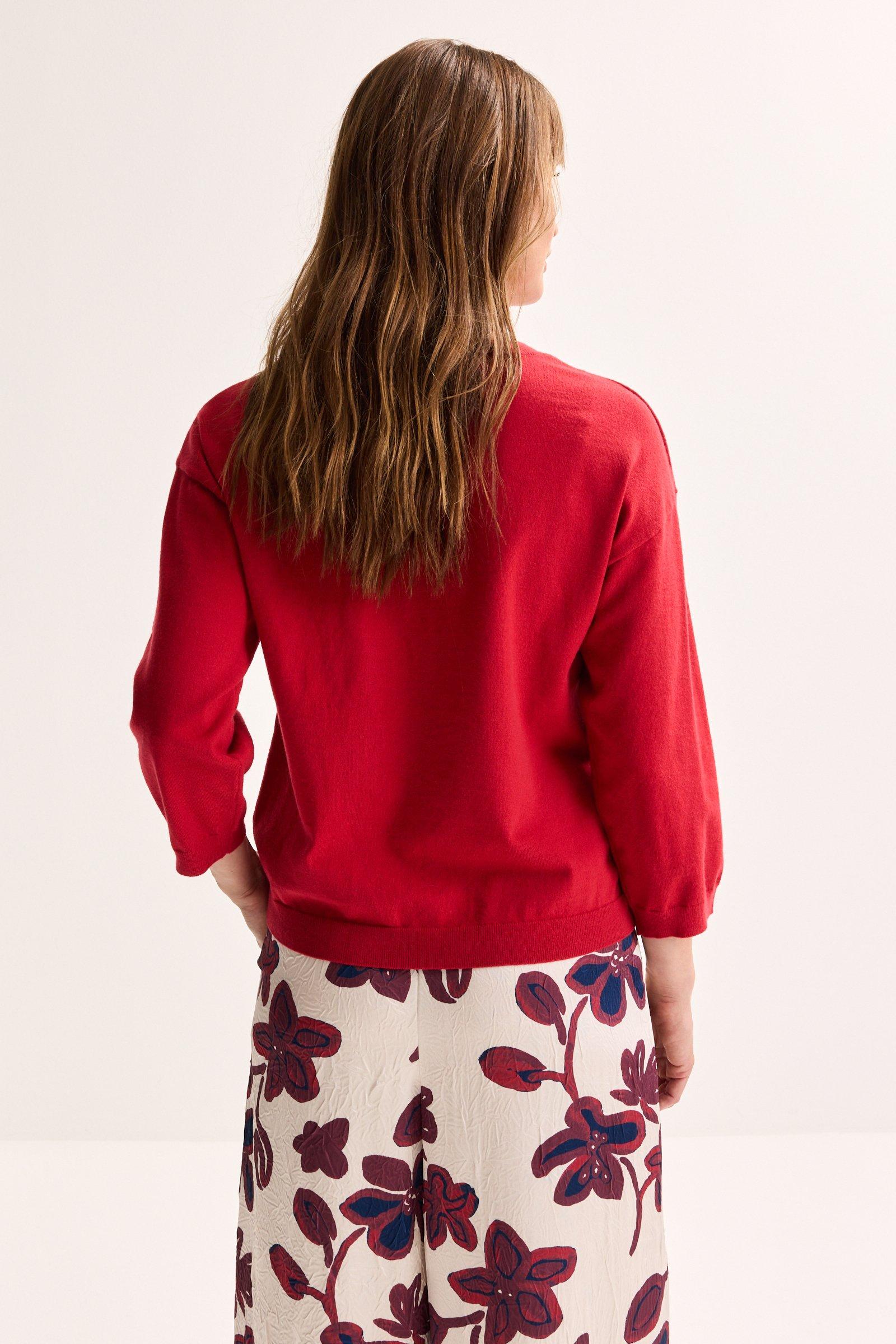 Pulls - Pull fin avec poche ornée de sequins