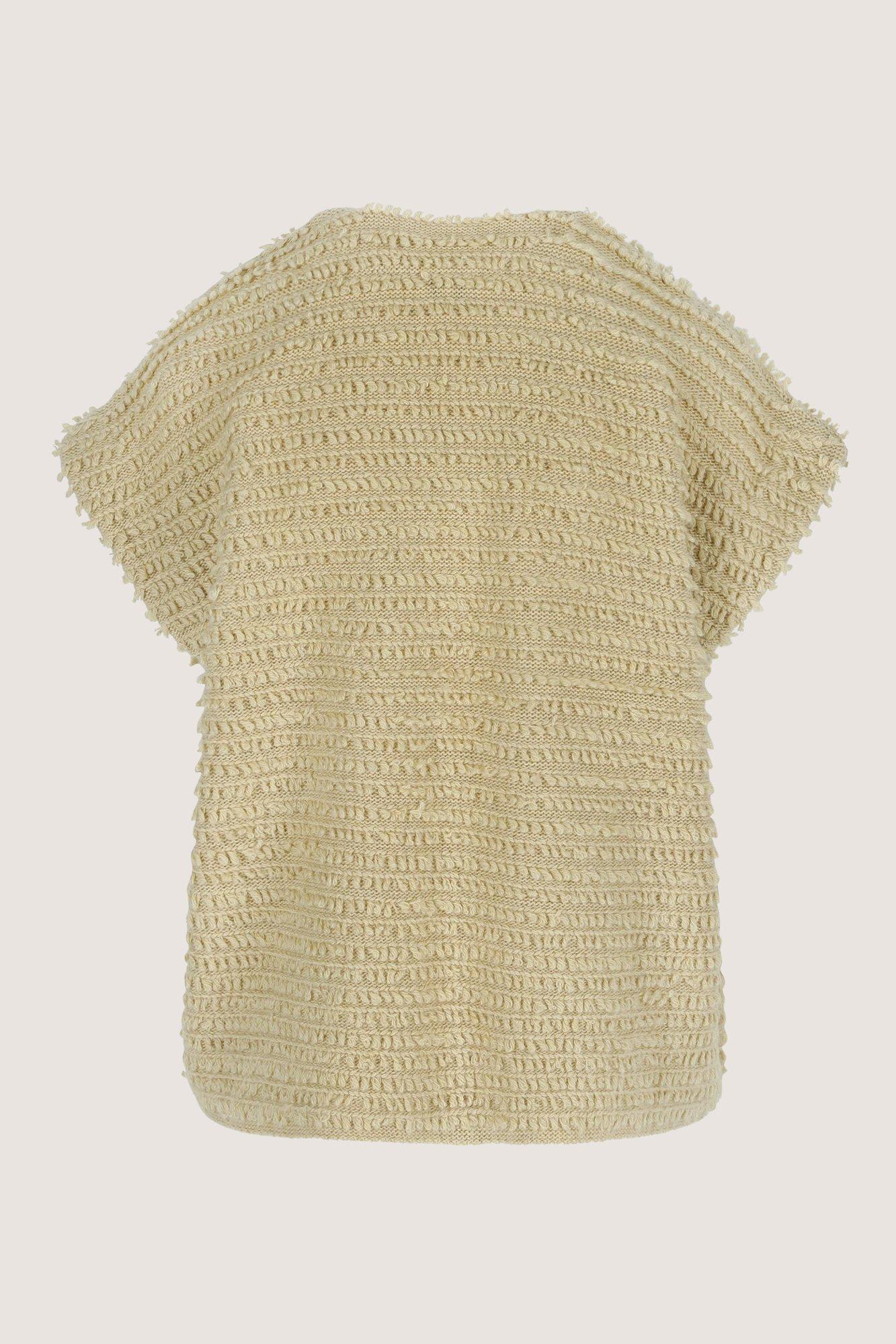 Cardigans - Gilet sans manches avec franges