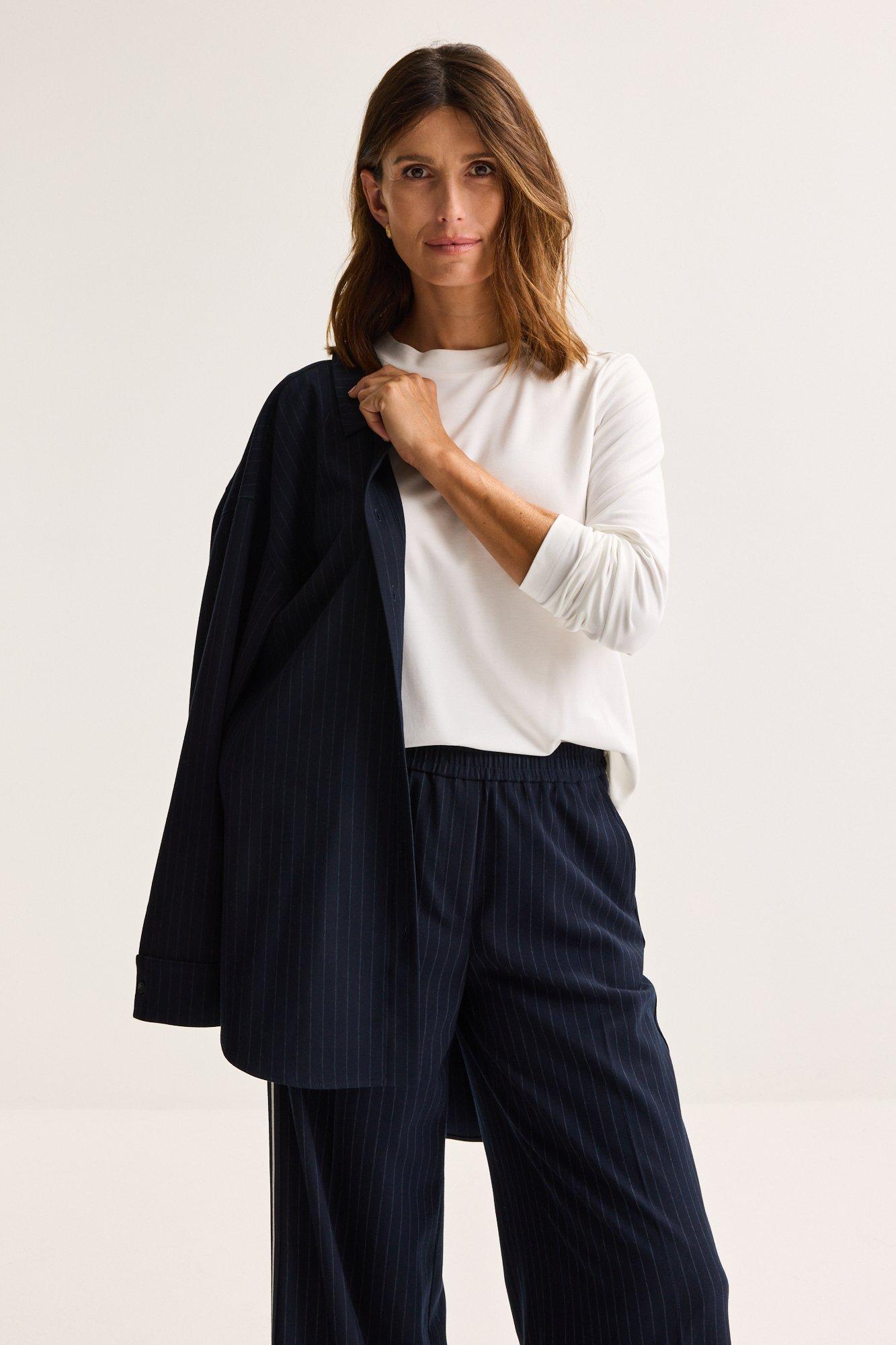 Chemises - Sous pull à col rond en jersey mat