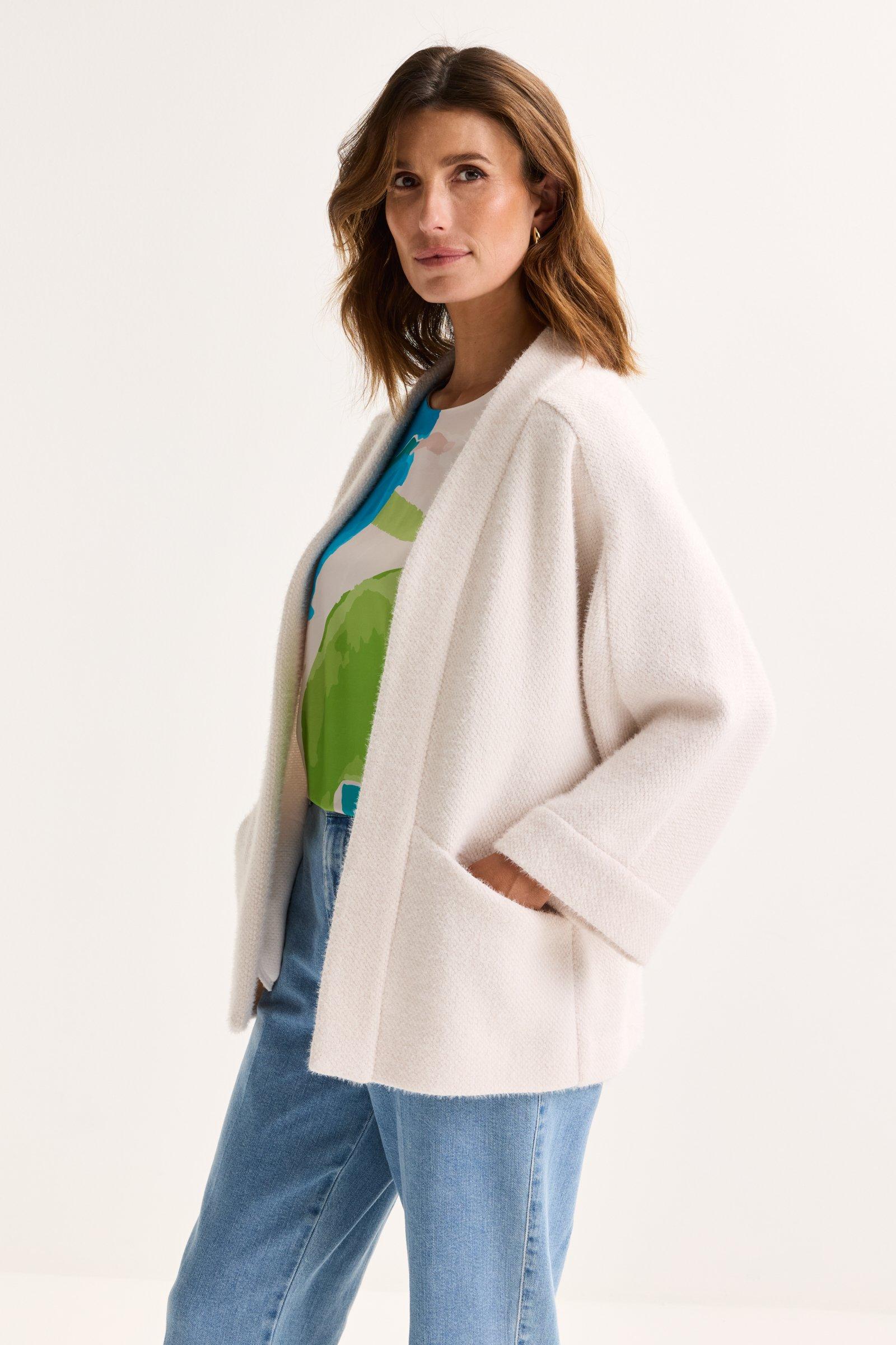Cardigan - Vleermuisjasje in chenille