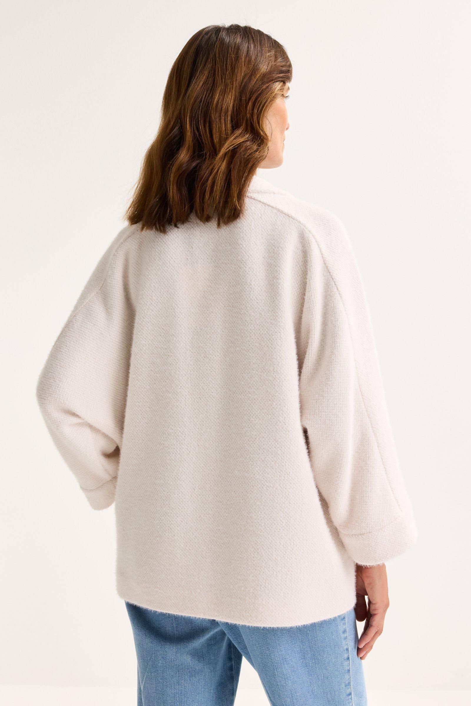Cardigan - Vleermuisjasje in chenille