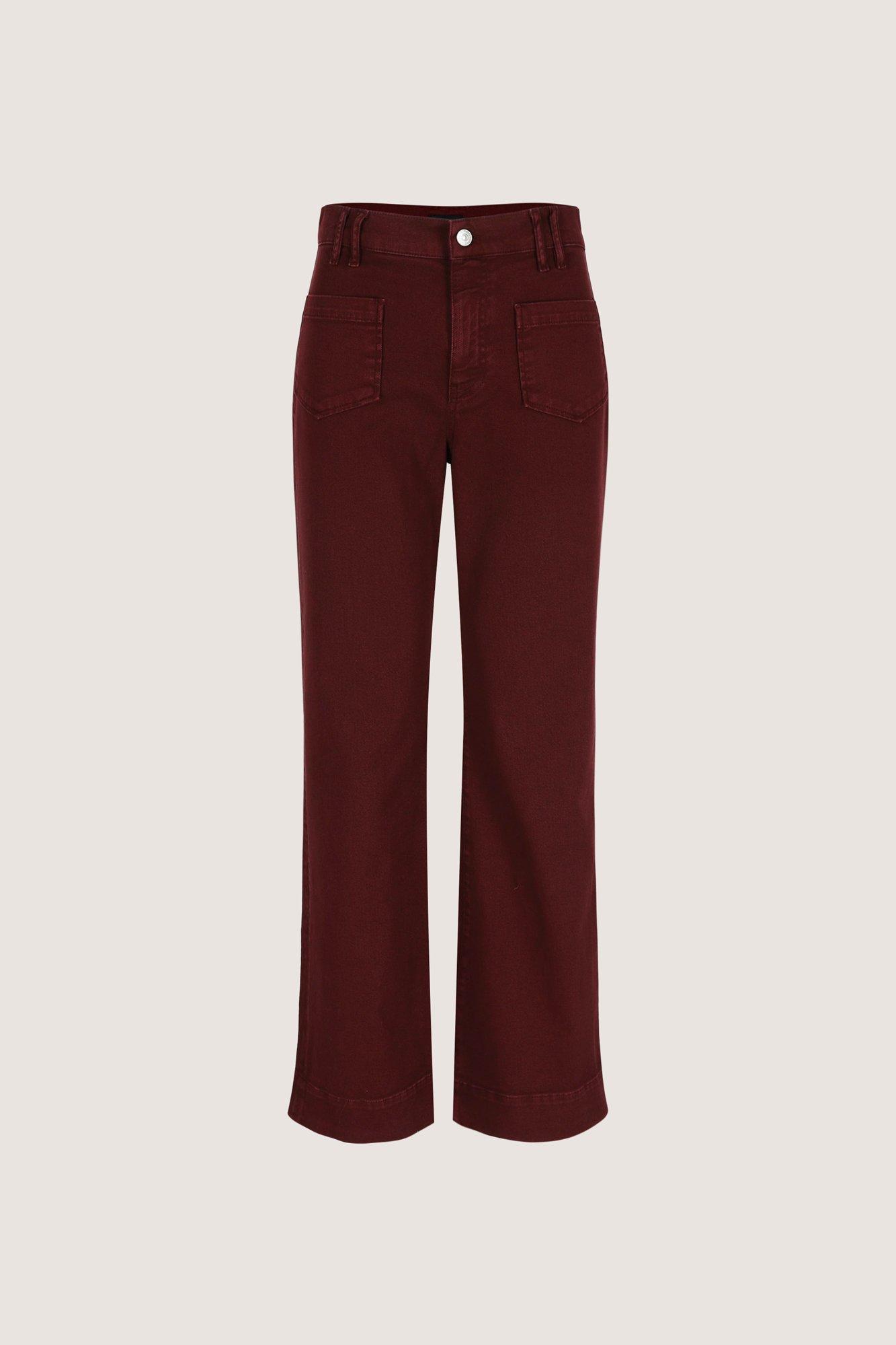 Mayerline High Waist Bootcut Jeans In Gekleurd Denim
