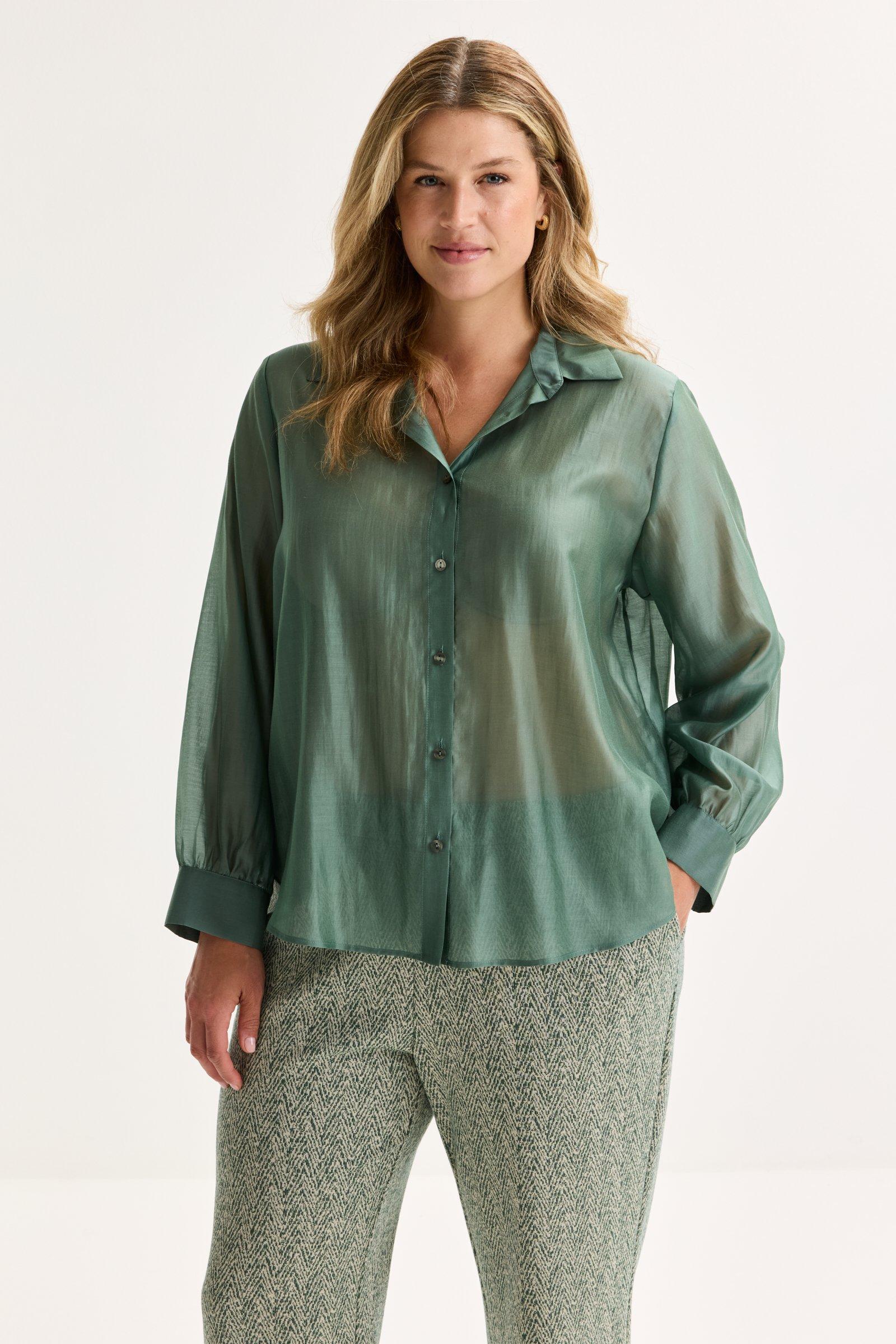 Hemdblouse in voile