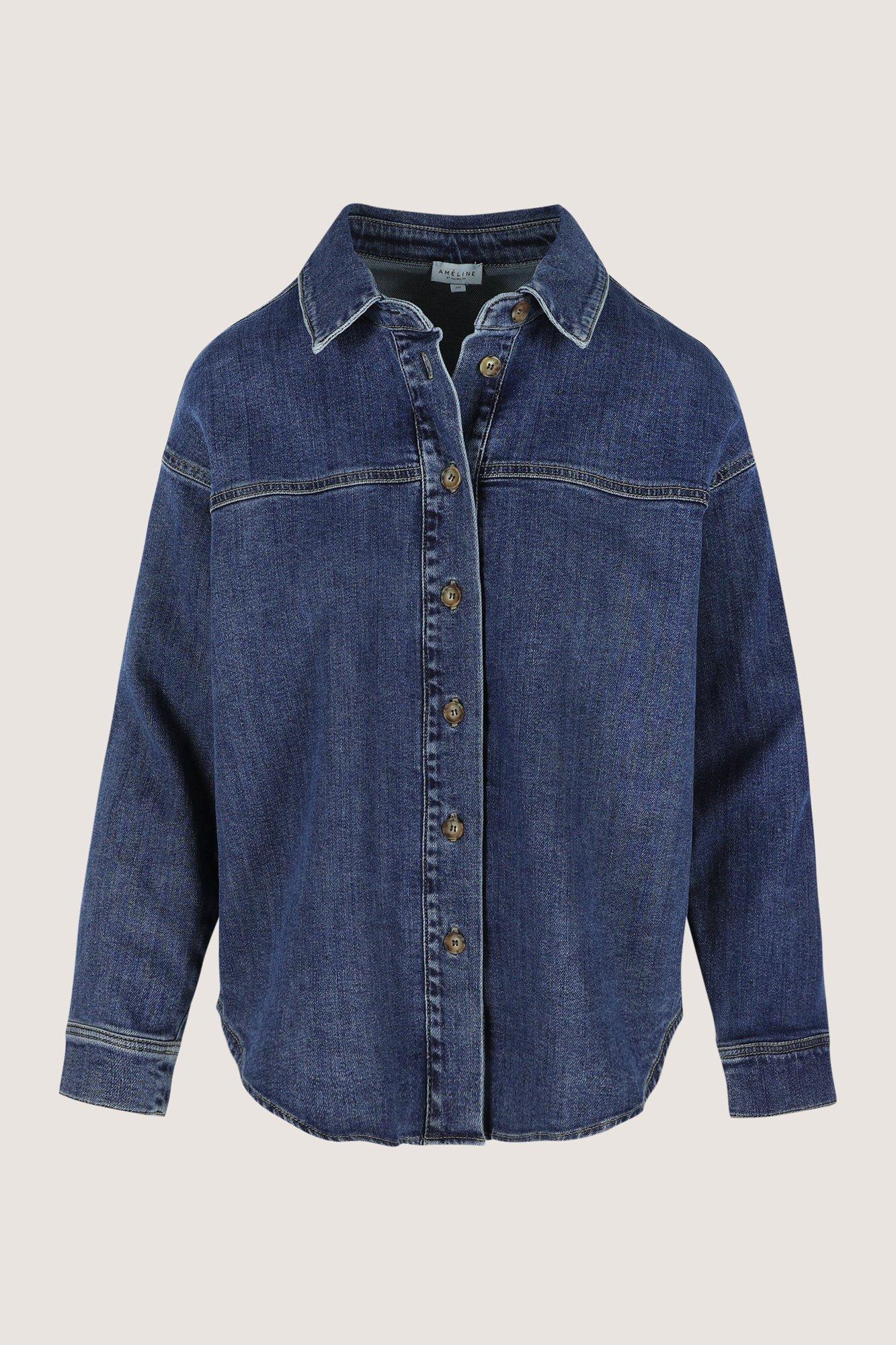 Chemises - Chemise en denim extensible