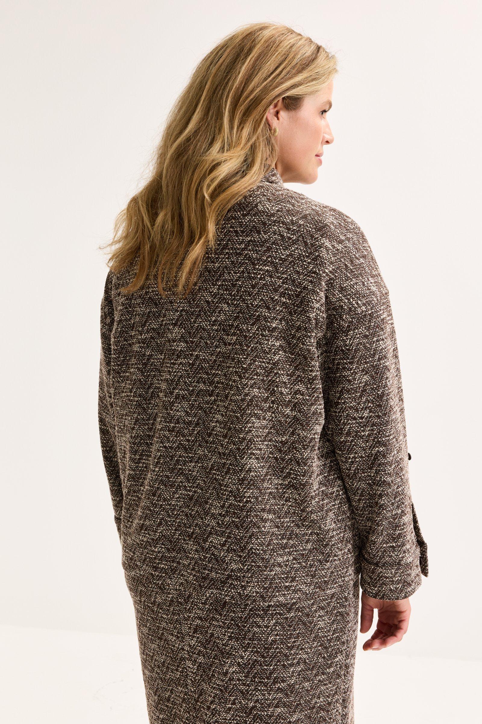 Blazers - Veste courte en jersey tweed