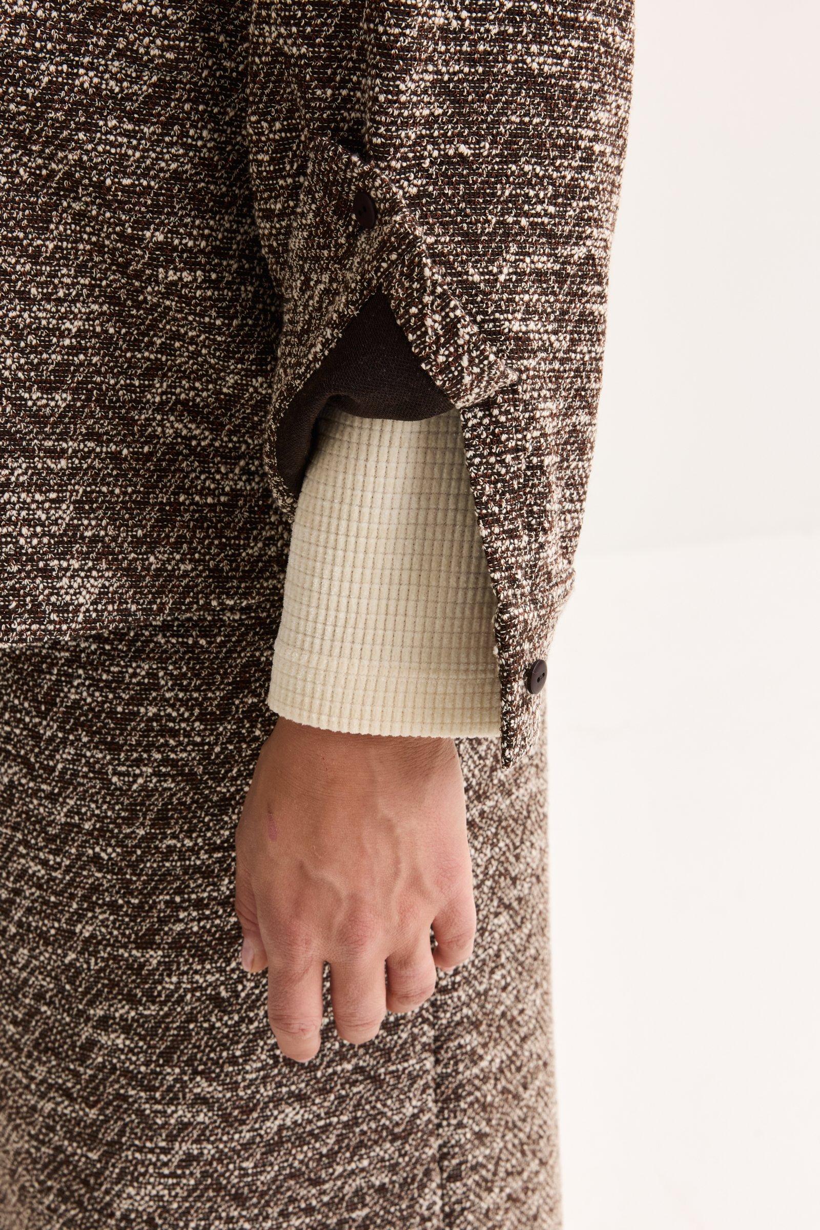 Blazers - Veste courte en jersey tweed