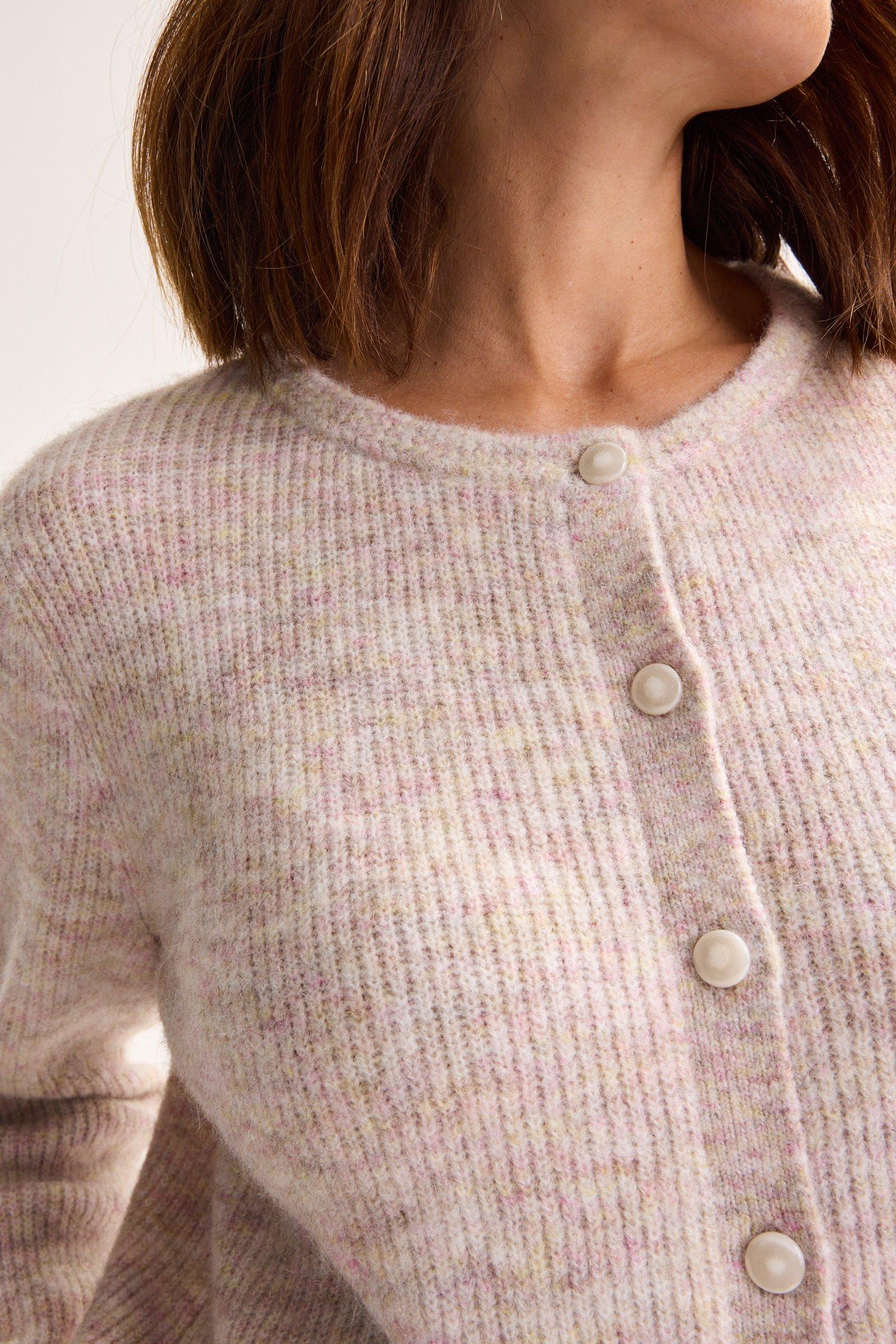 Cardigans - Cardigan à grosse côte en mélange alpaga
