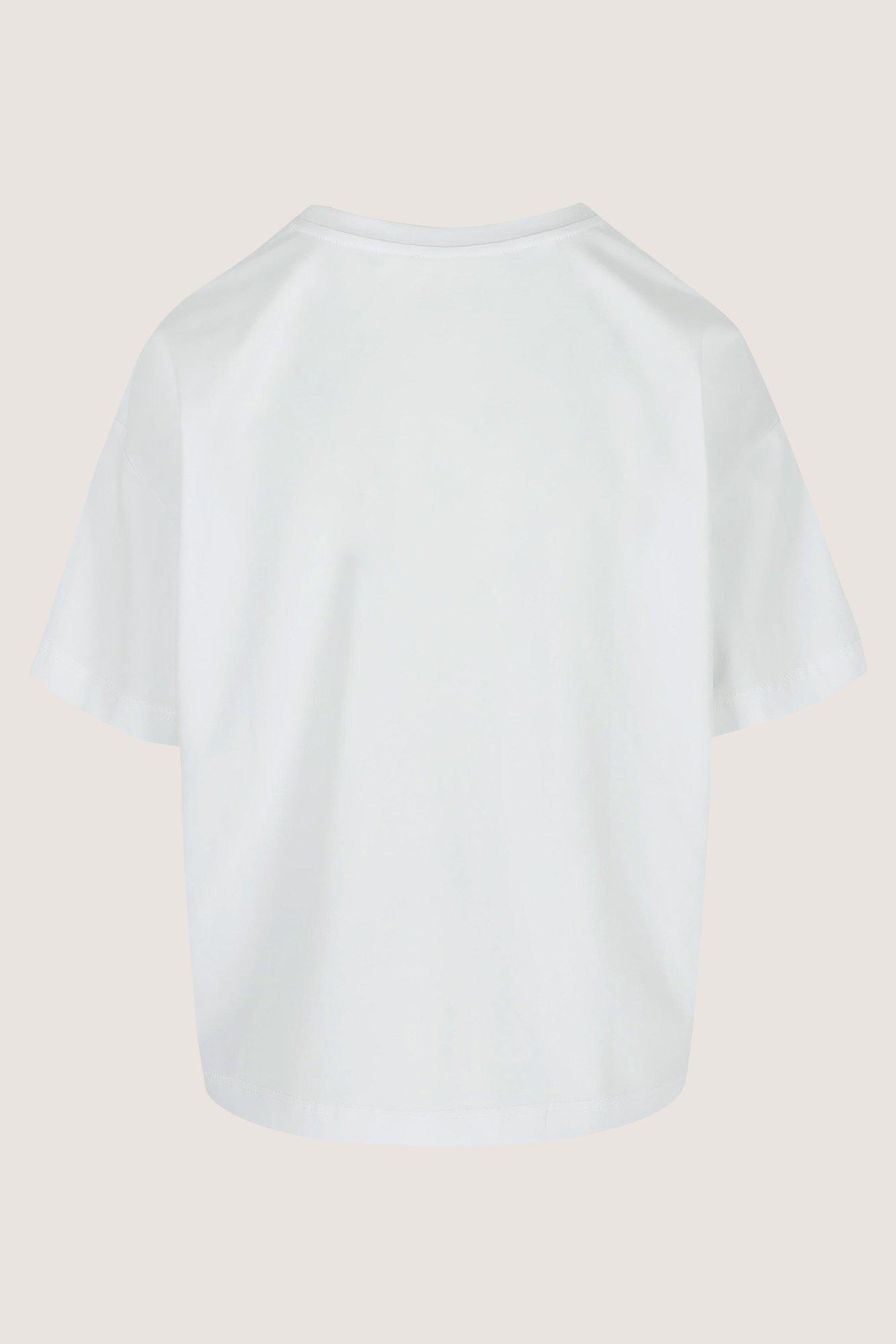 Sweatvest - T-shirt en coton avec strass