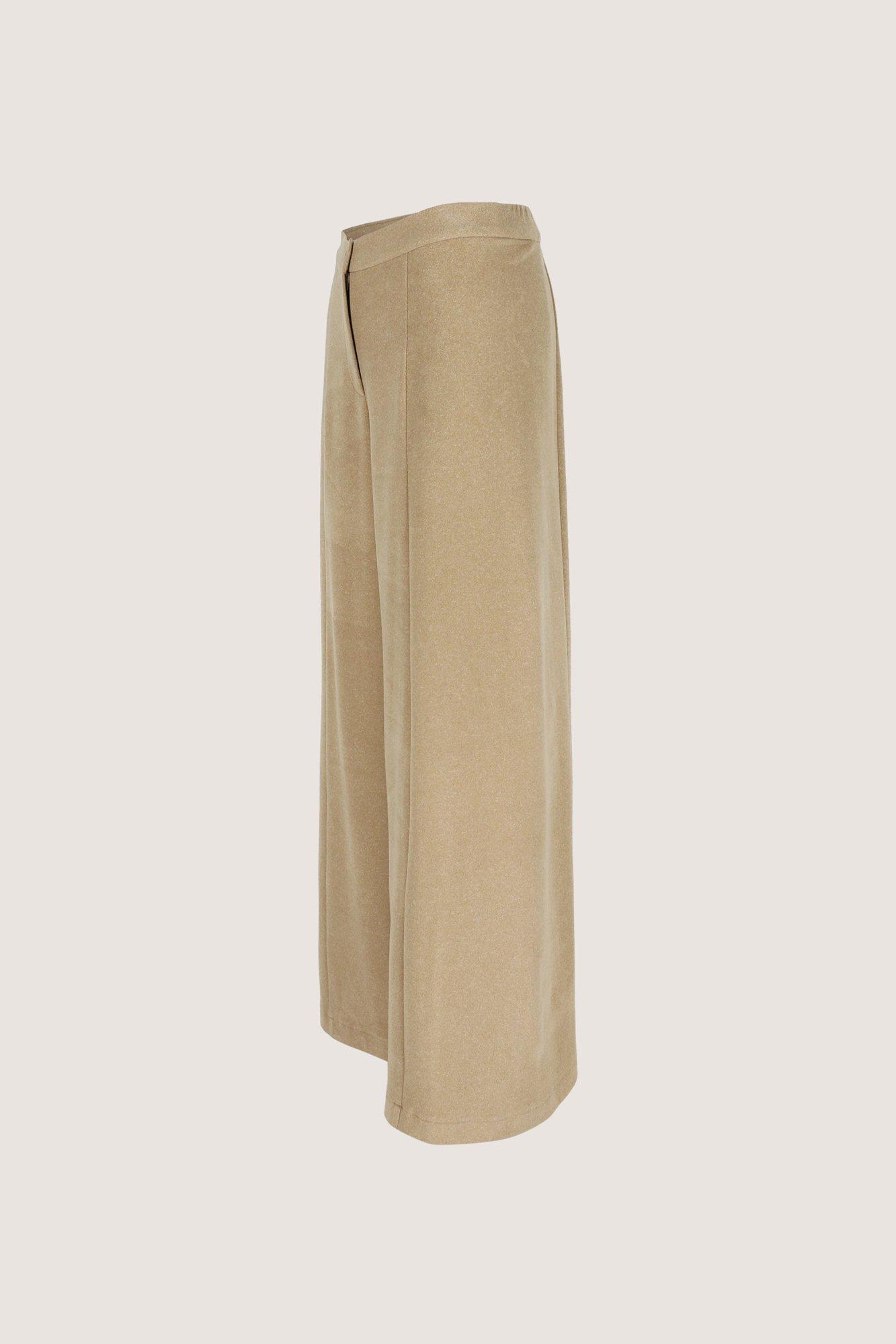 Pantalons - Pantalon palazzo en jersey jacquard