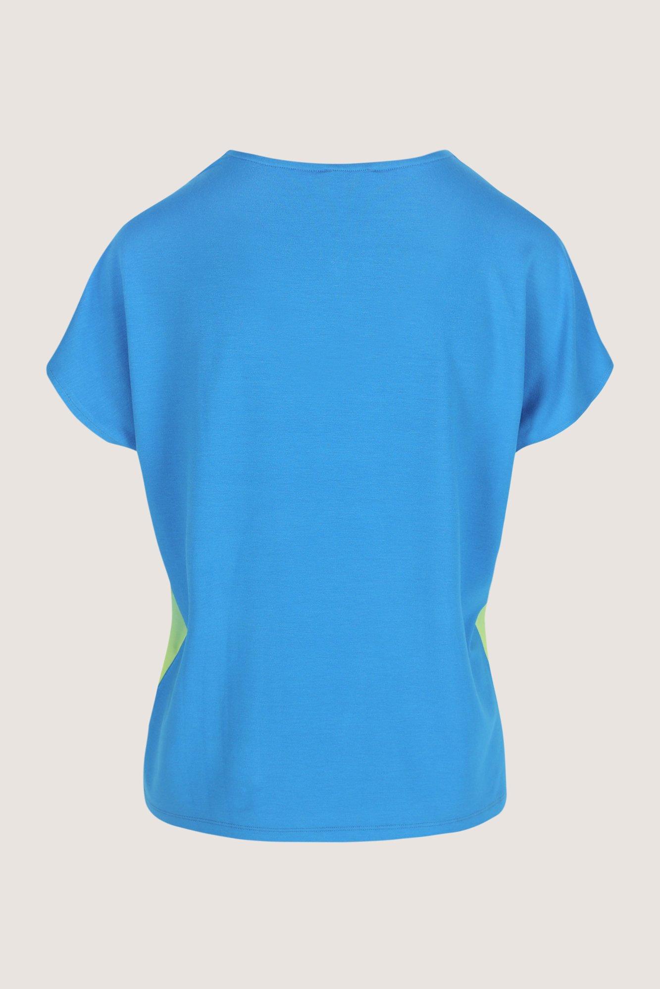 Sweatvest - Blouse T-shirt à devant en satin