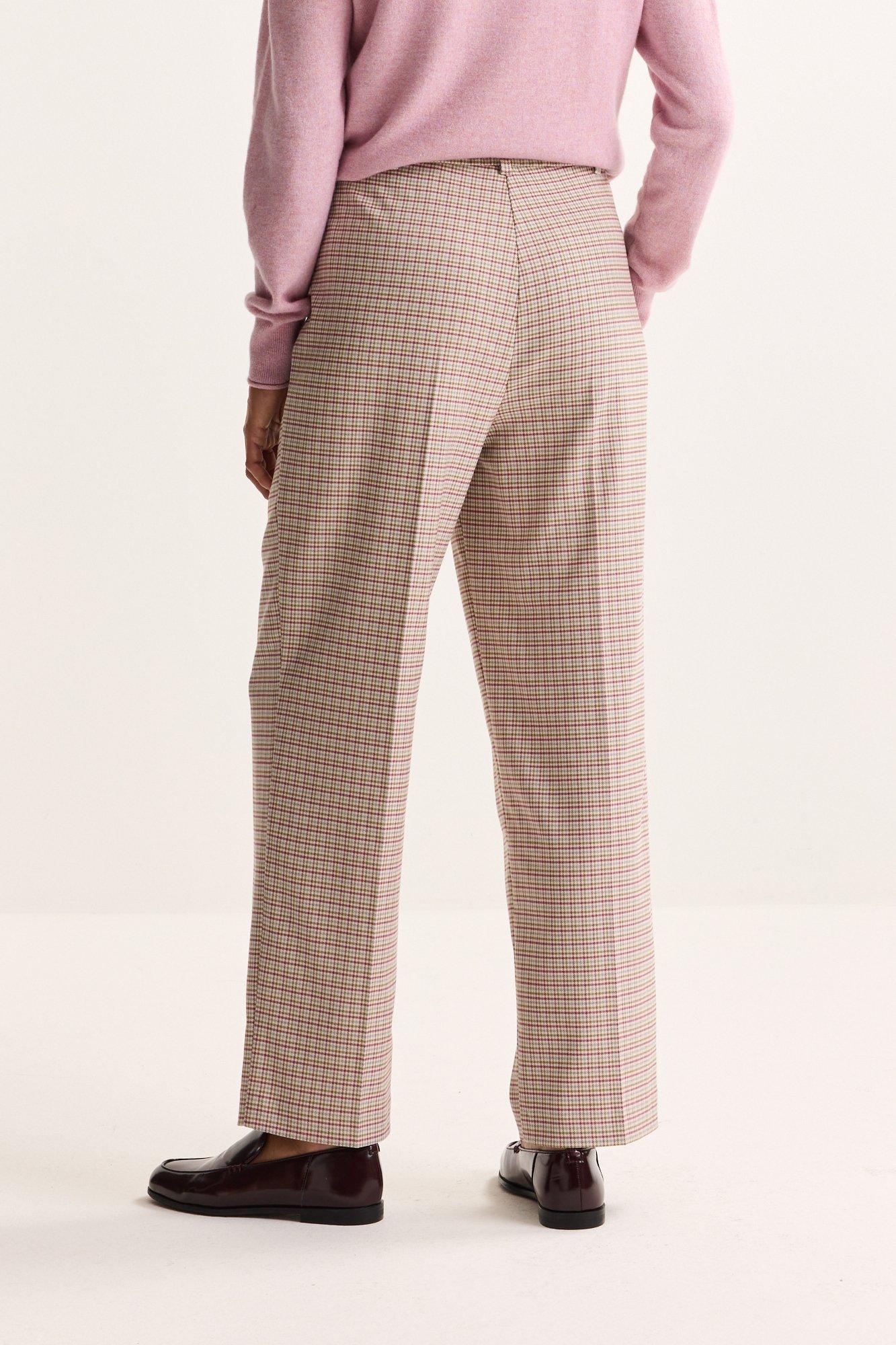 Pantalons - Pantalon costume &agrave; carreaux