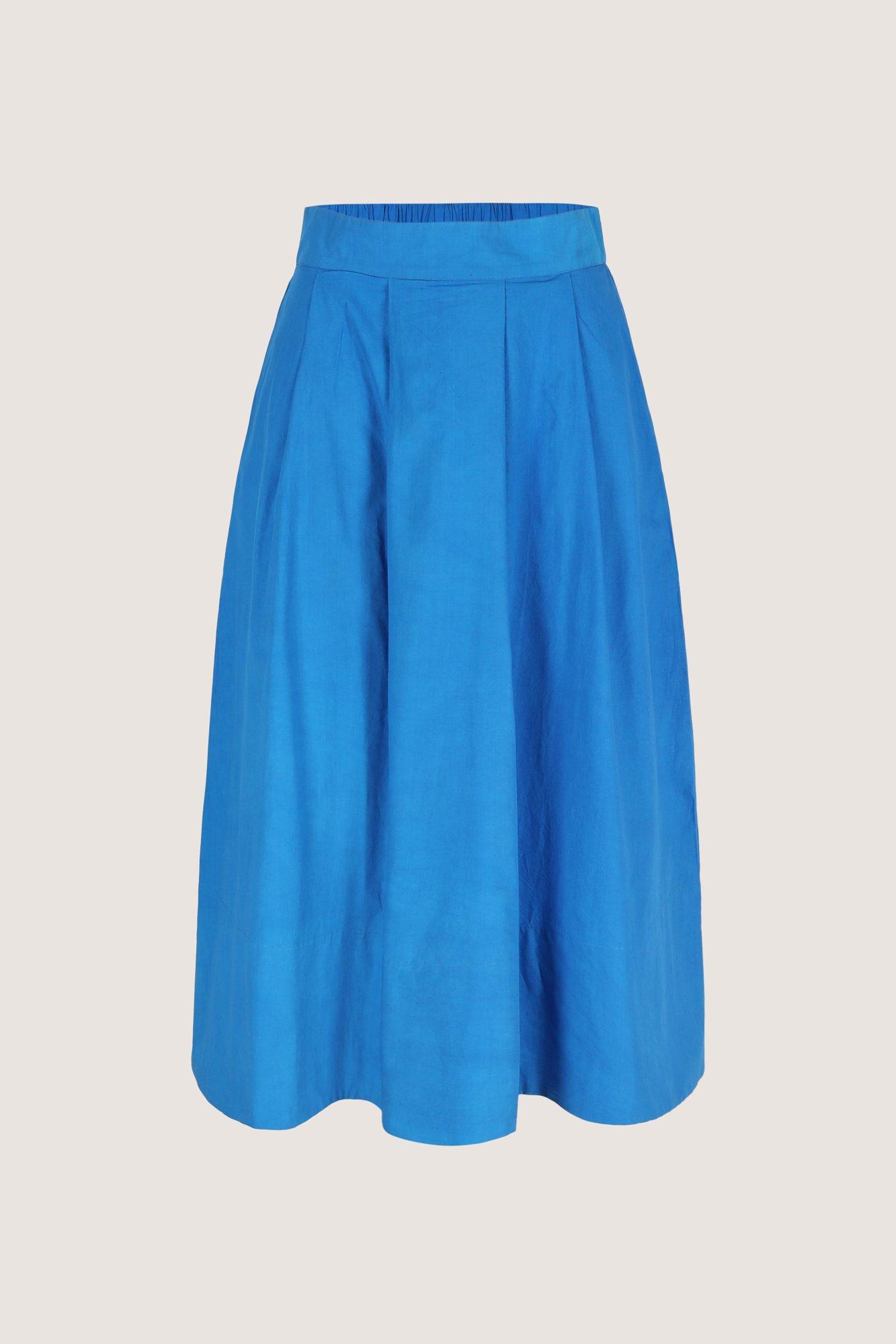 Rokken - Wijde rok met elastische tailleband