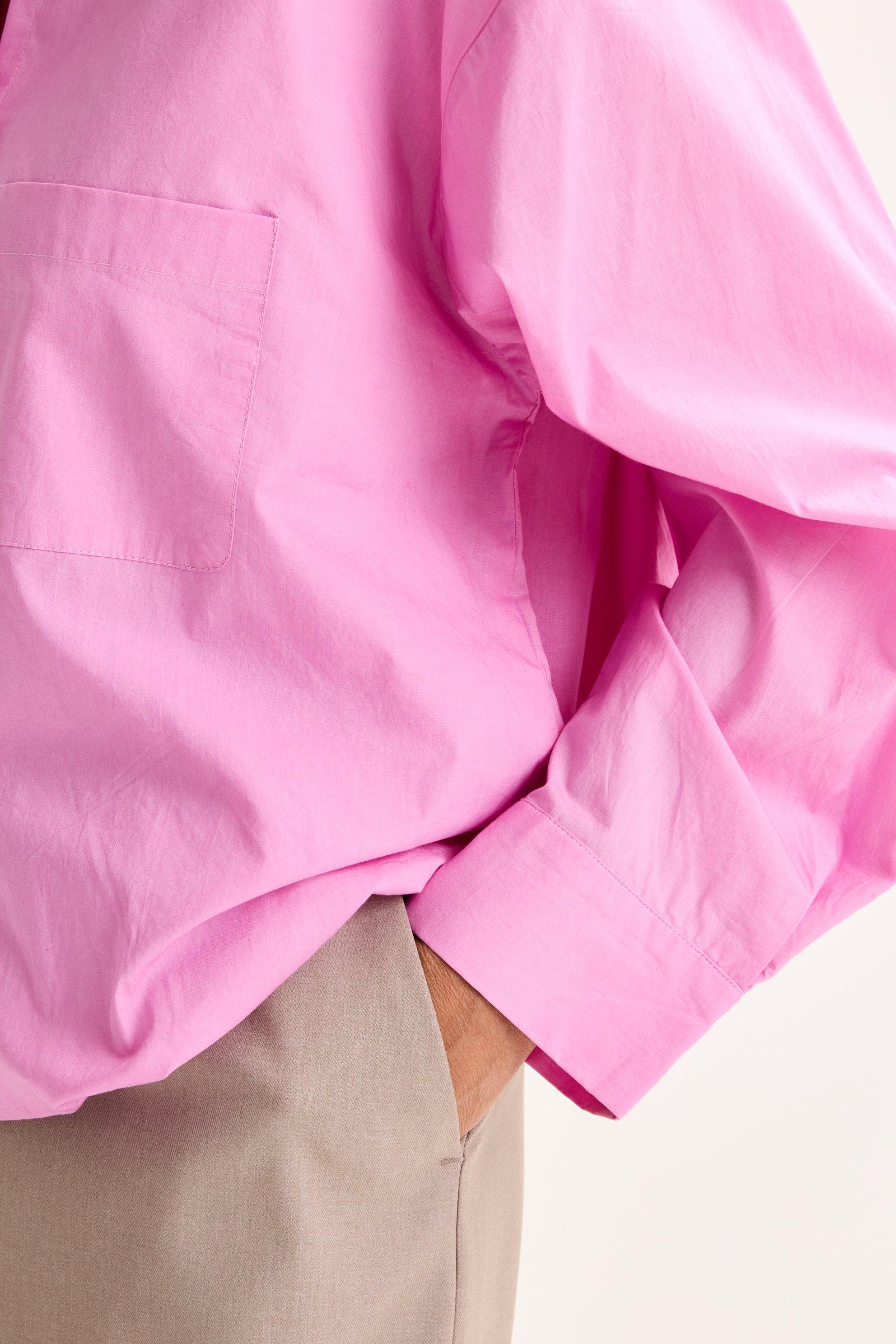 Hemden - Katoenen shirt met elastische taille