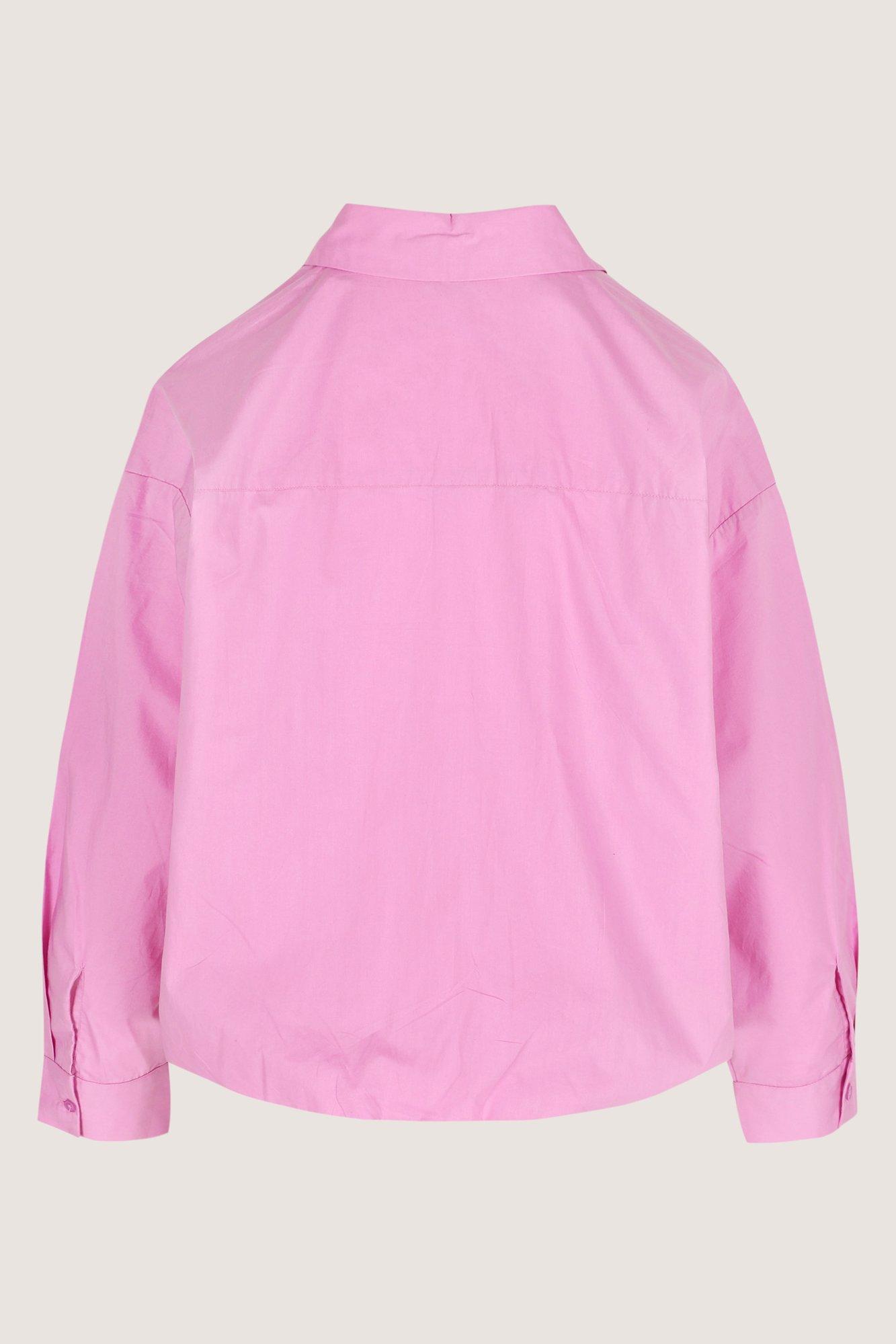 Hemden - Katoenen shirt met elastische taille