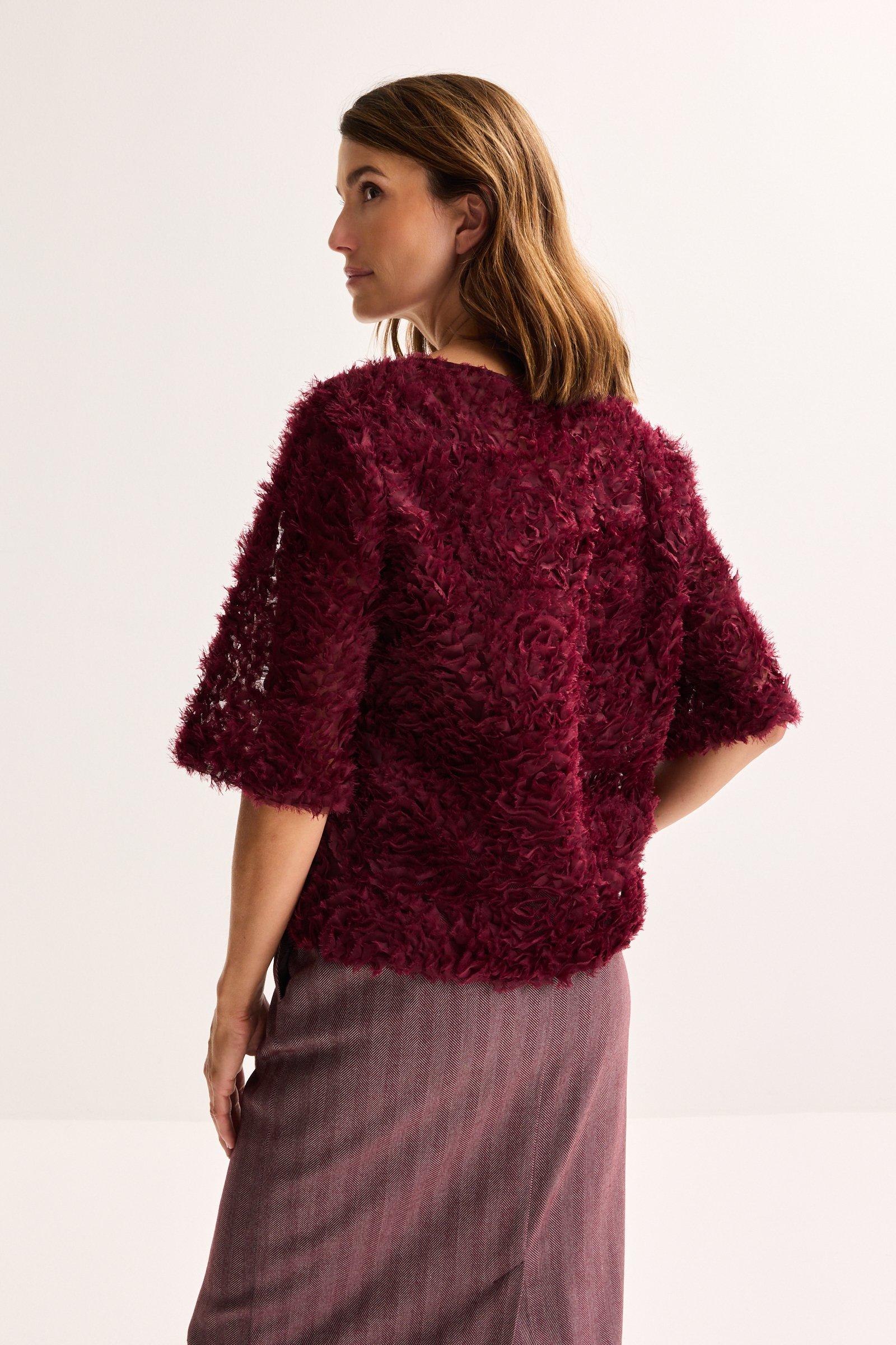 Hemden - Blouse in 3D-tule