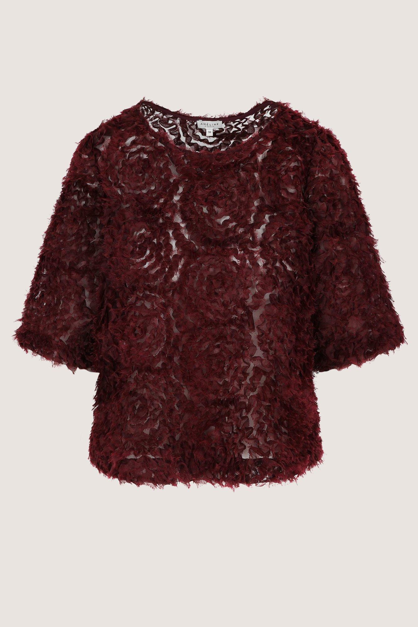Hemden - Blouse in 3D-tule