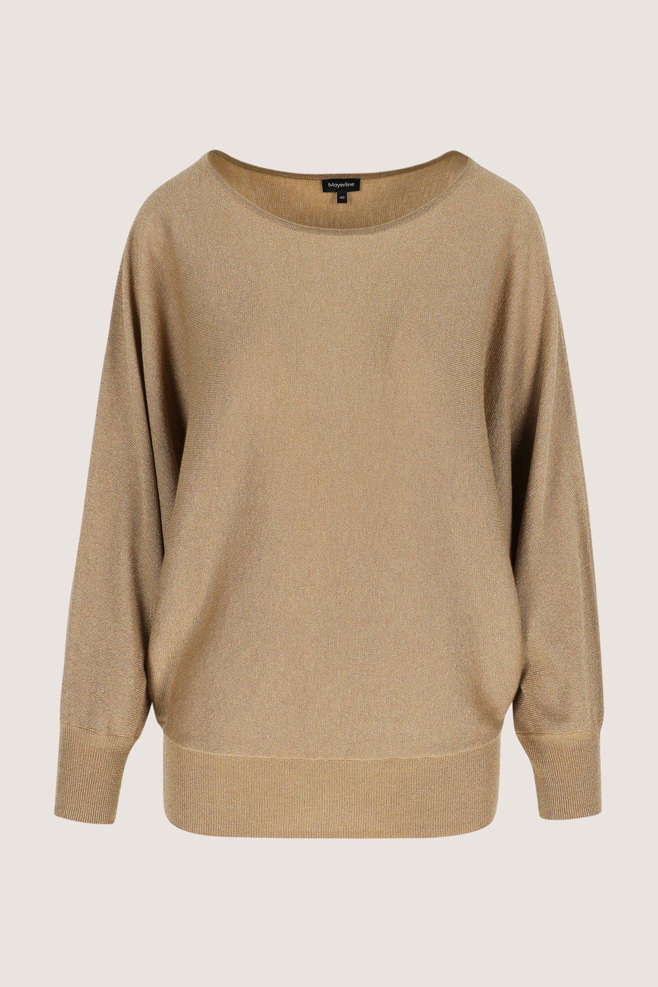 Truien - Vleermuistrui met lurex